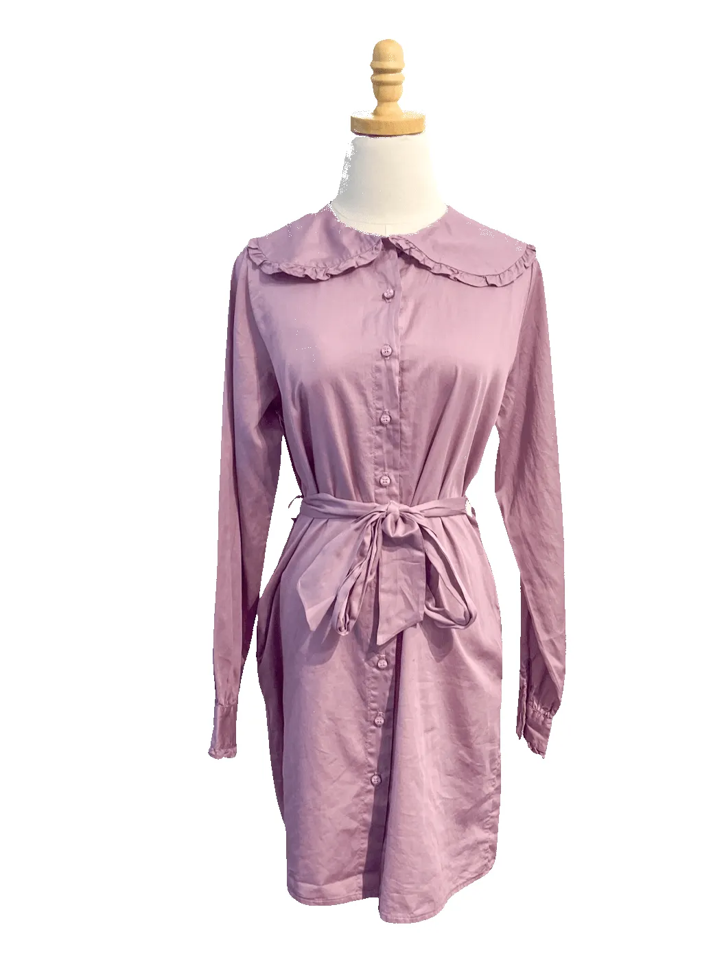 Kamala Dress in Sea Fog sold by Beau & Ro