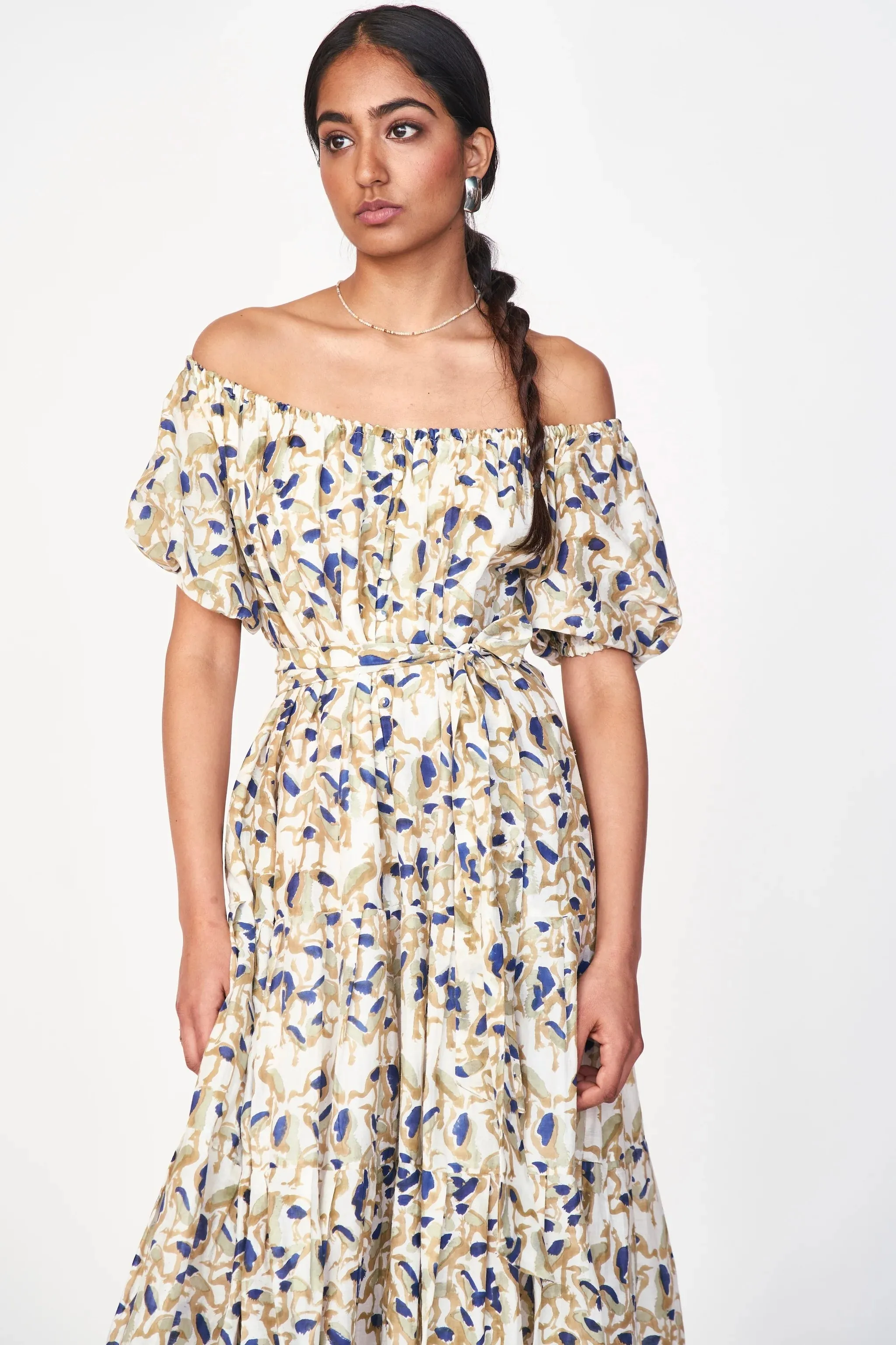 Capri Dress in Songbird sold by Beau & Ro product image thumbnail 5