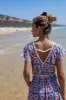 Livna Drop Dress in Poppy Sun sold by Beau & Ro