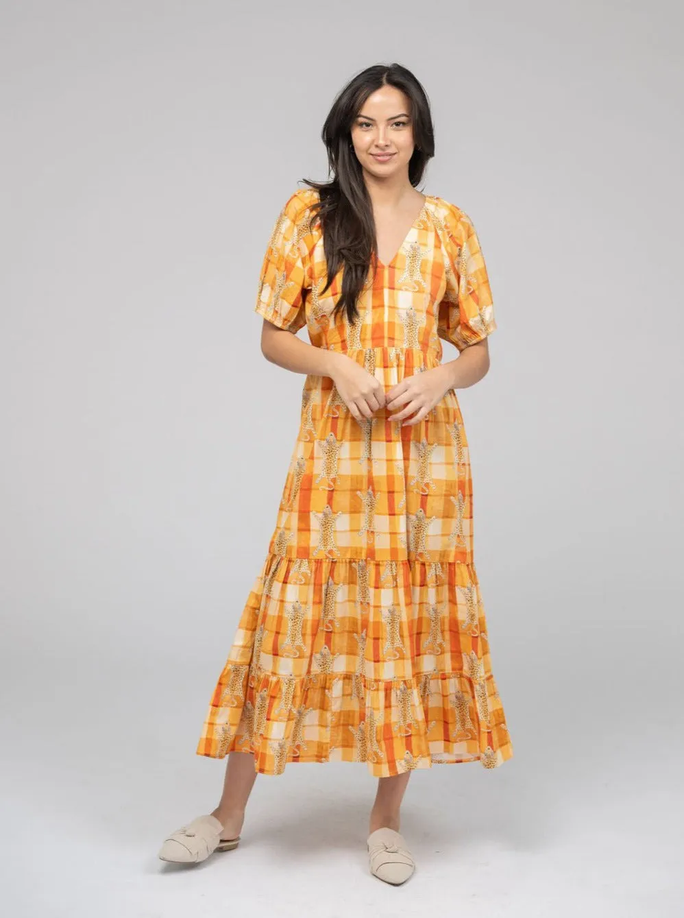 The Poppy Dress | Clementine Cheetah sold by Beau & Ro