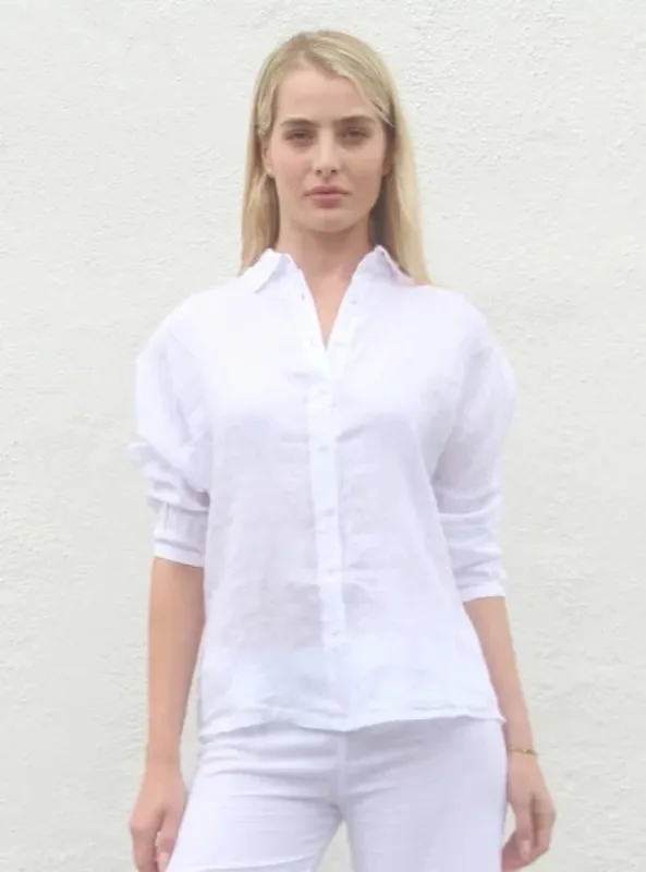 Rio Top in White made by Beau & Ro