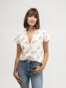 The Flutter Top | Pink Floral sold by Beau & Ro