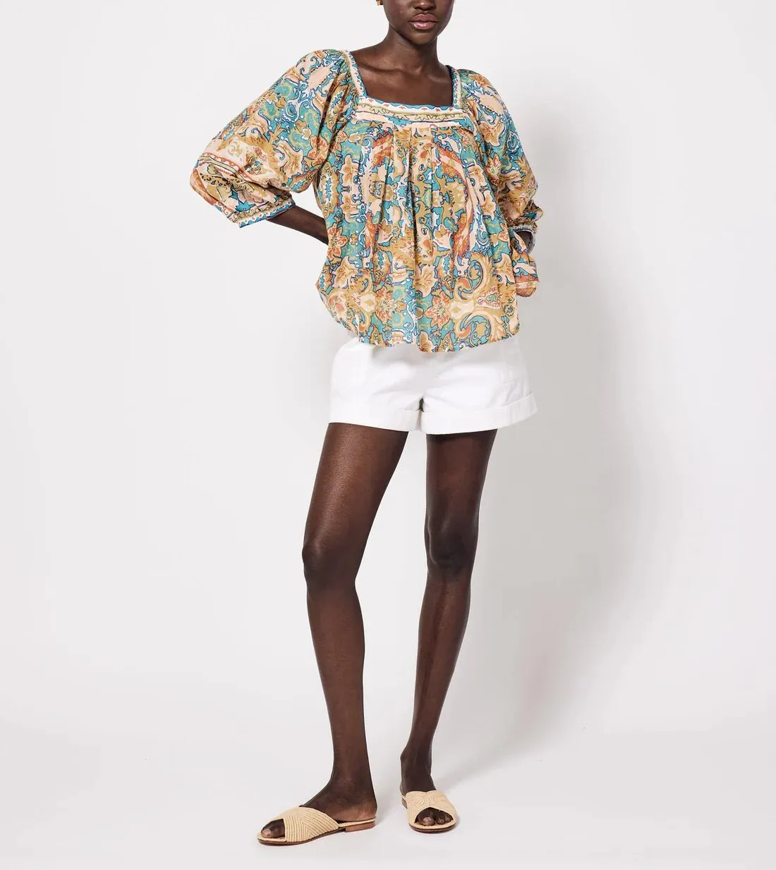 Paz Blouse in Las Palmas sold by Beau & Ro product image thumbnail 3