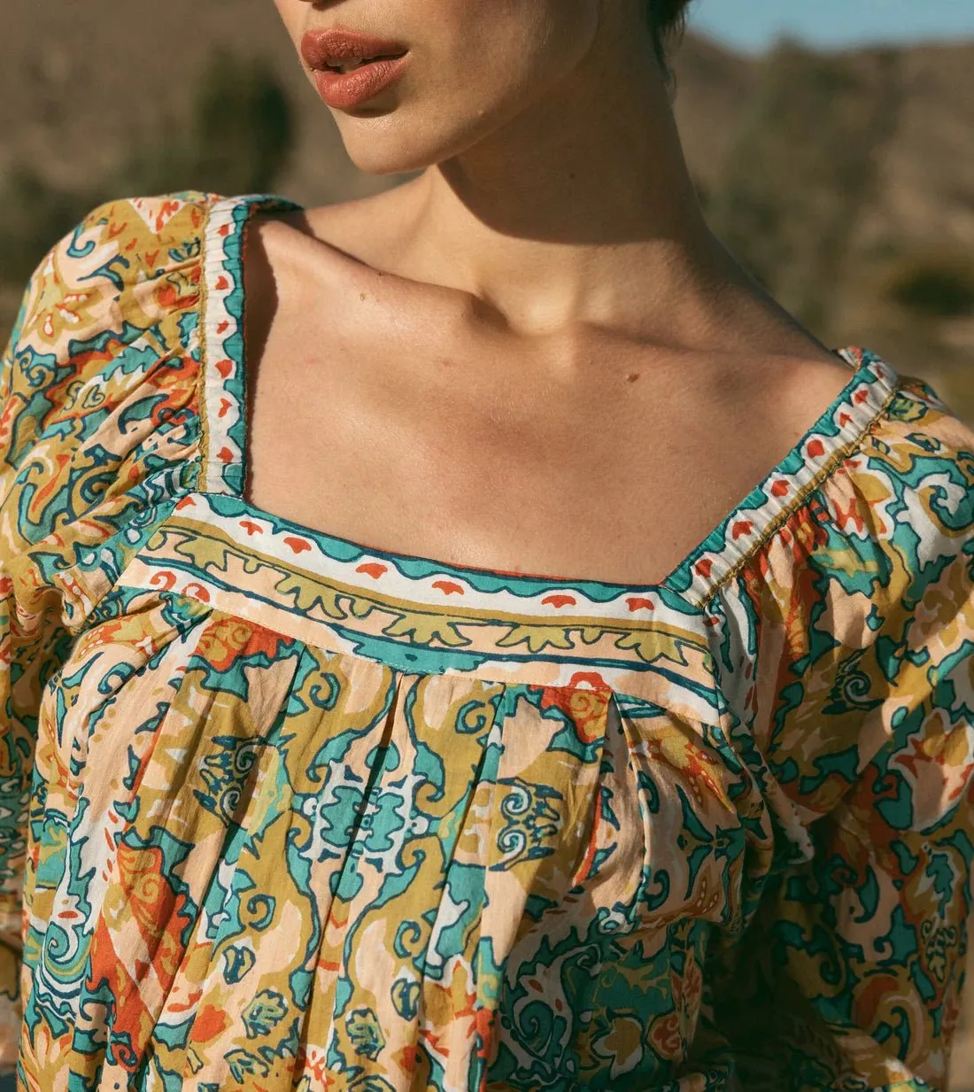 Paz Blouse in Las Palmas sold by Beau & Ro product image thumbnail 5