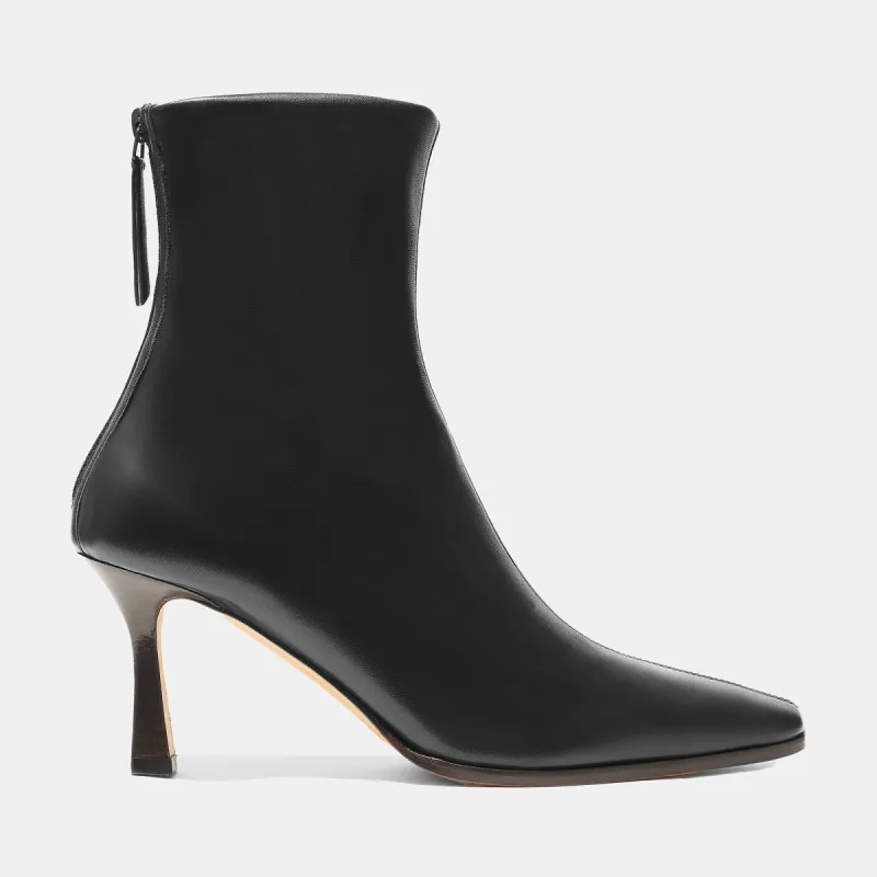 Stretch Boot in Black Nappa sold by Emme Parsons