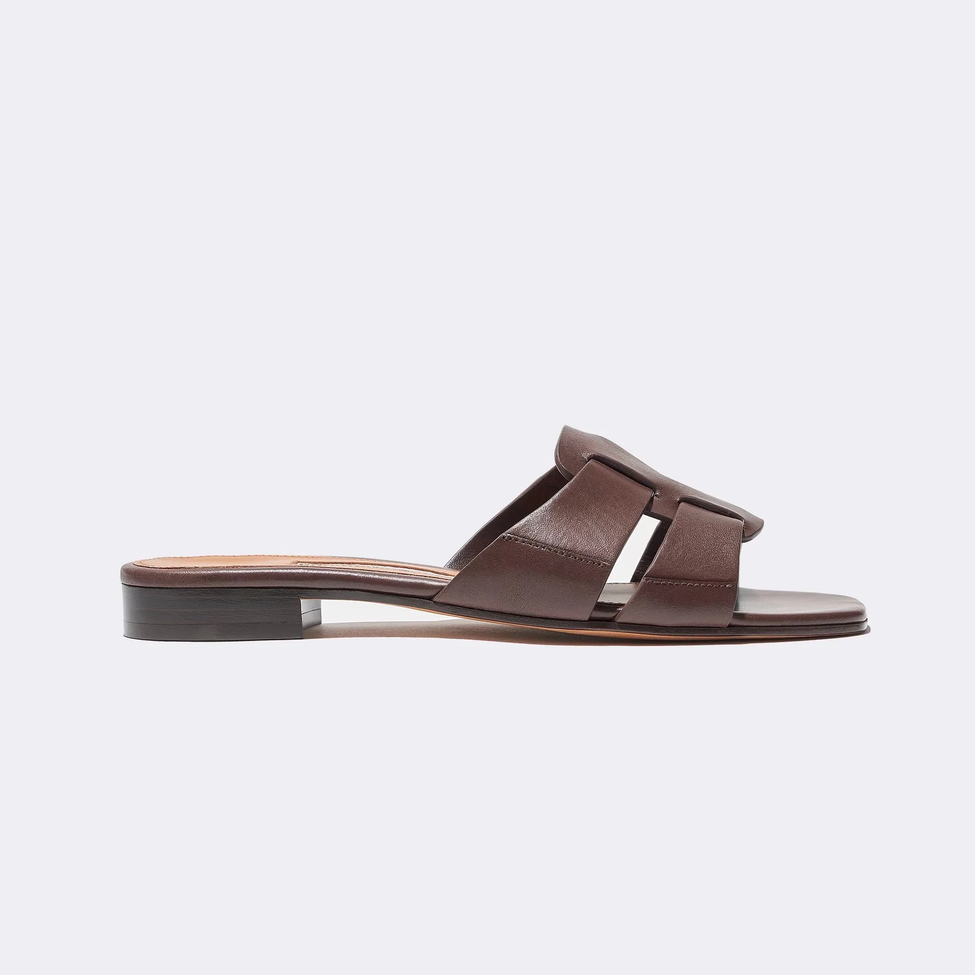 Leo in Espresso Calfskin sold by Emme Parsons