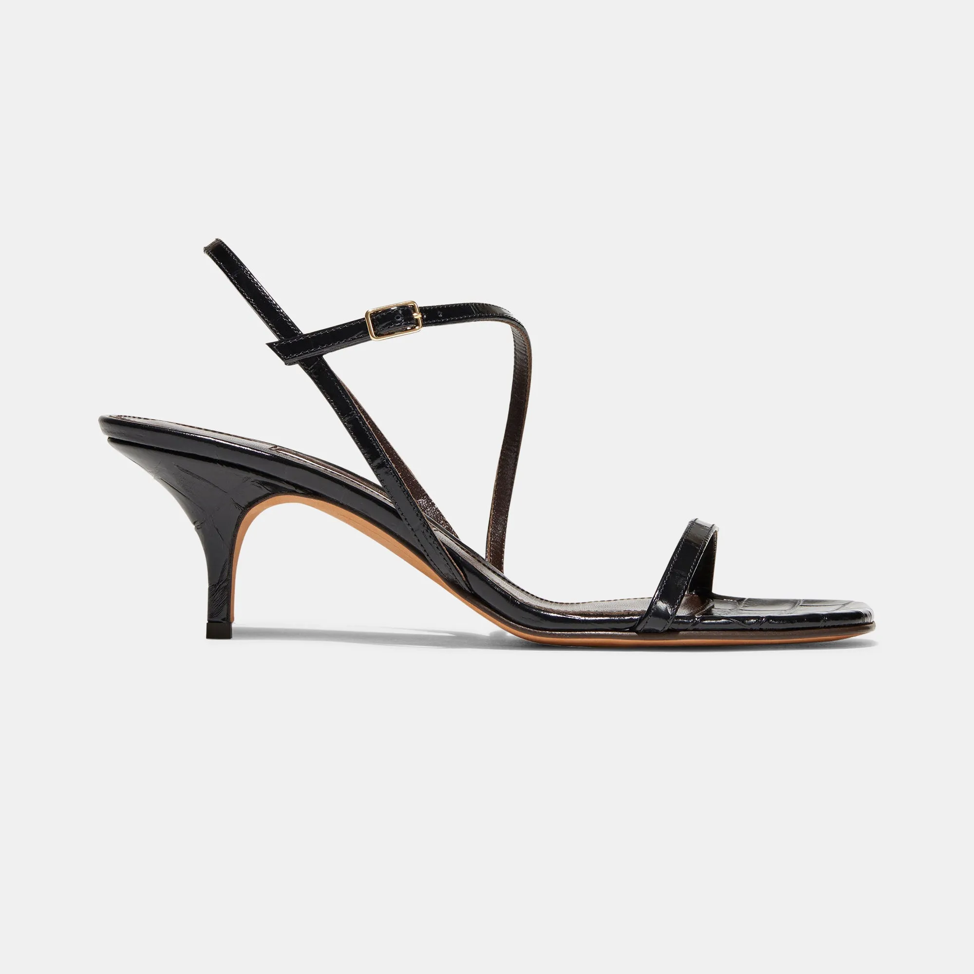 Hugo in Black Embossed Croc — FINAL SALE sold by Emme Parsons