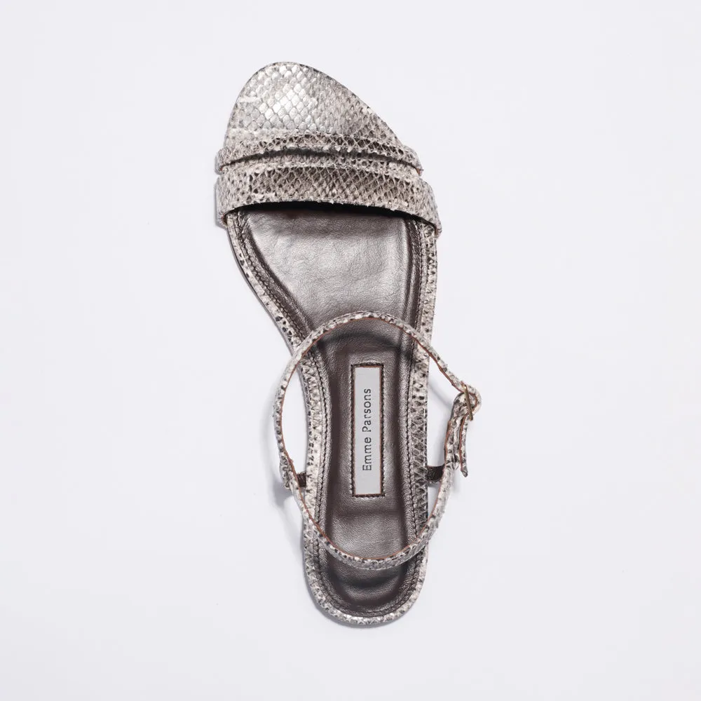 Simple Flat in Black and White Snakeprint — Final Sale sold by Emme Parsons product image thumbnail 2