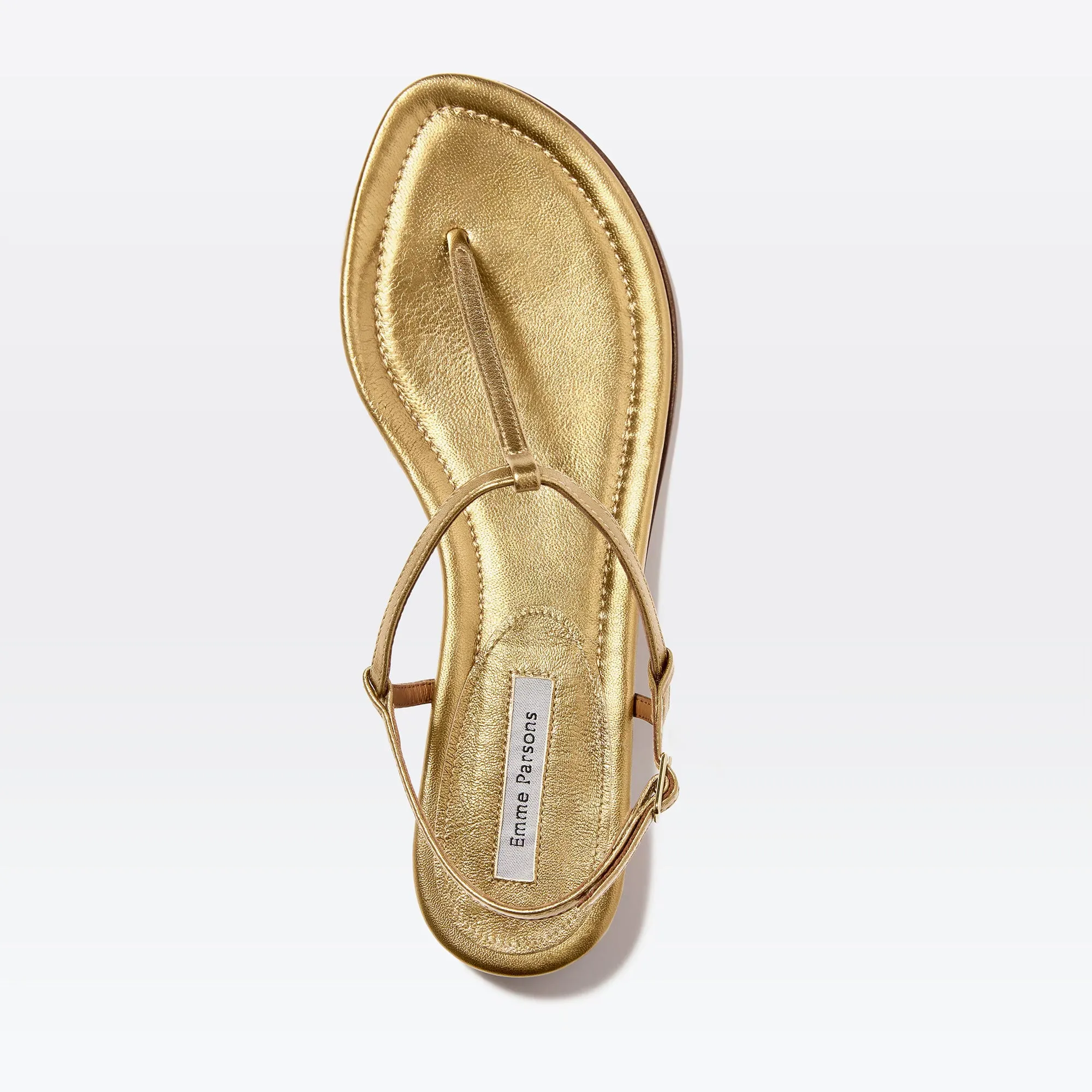 Cecilia in Washed Gold Nappa sold by Emme Parsons product image thumbnail 3