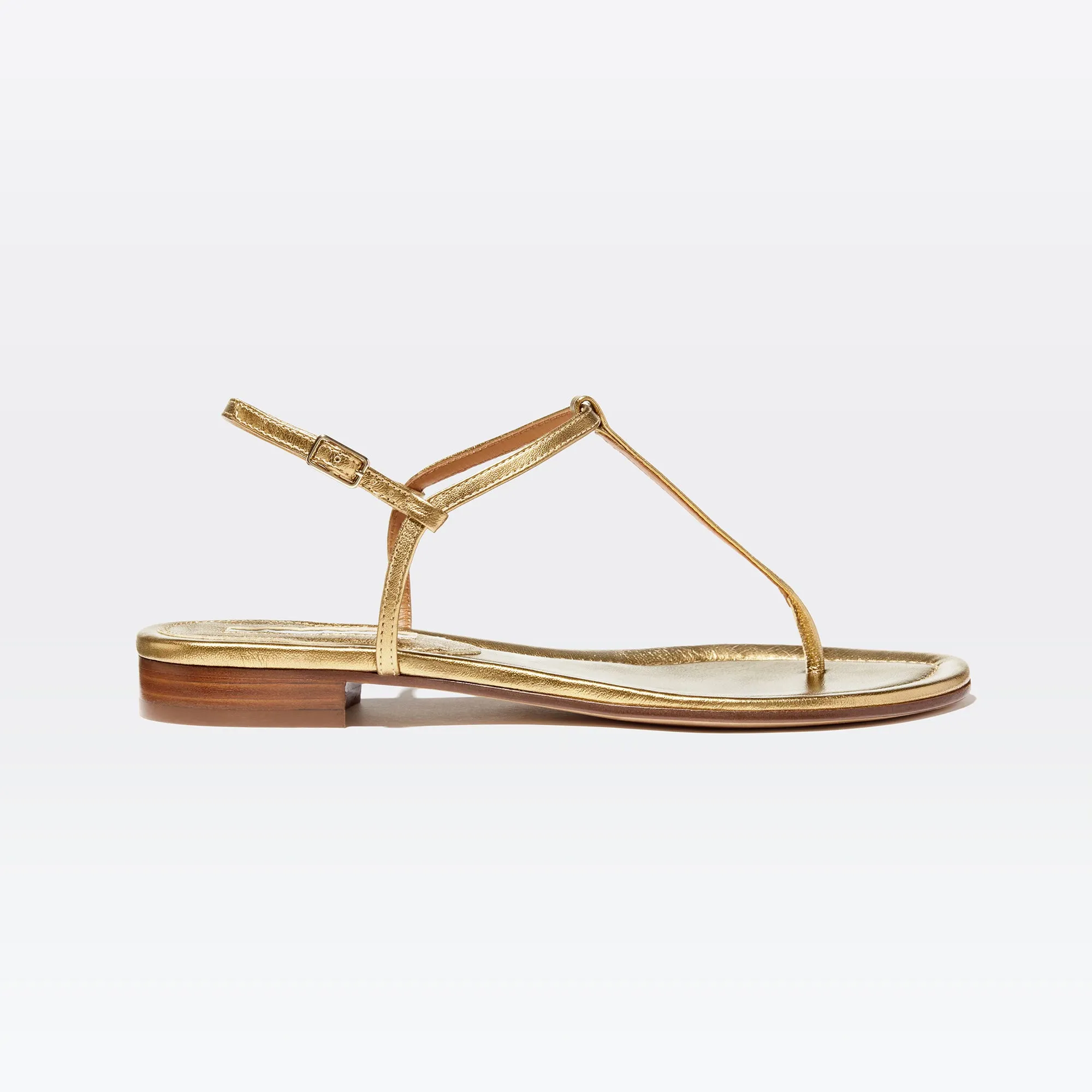 Cecilia in Washed Gold Nappa sold by Emme Parsons
