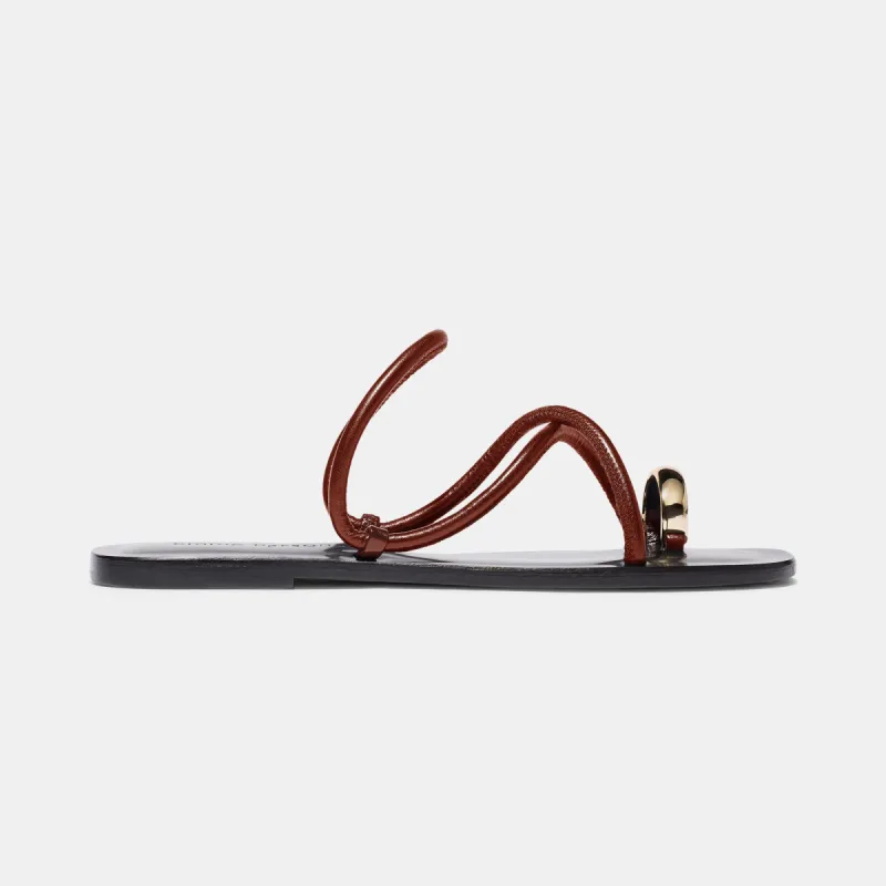 Laurie in Cacao Nappa sold by Emme Parsons