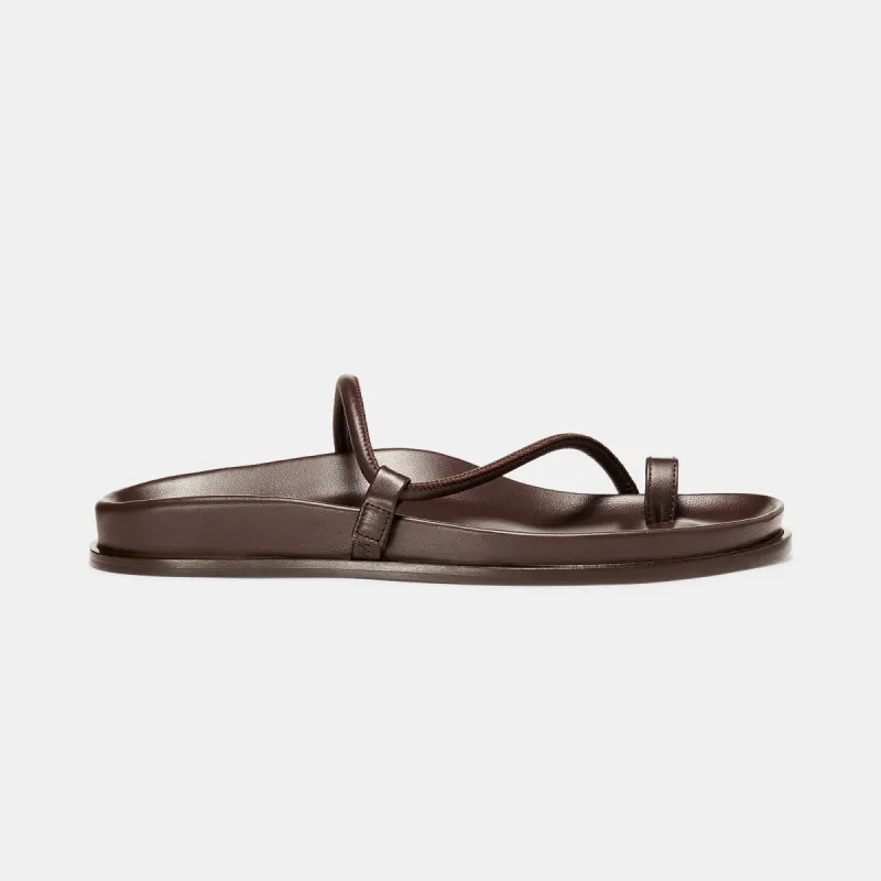 Bari in Espresso Nappa sold by Emme Parsons