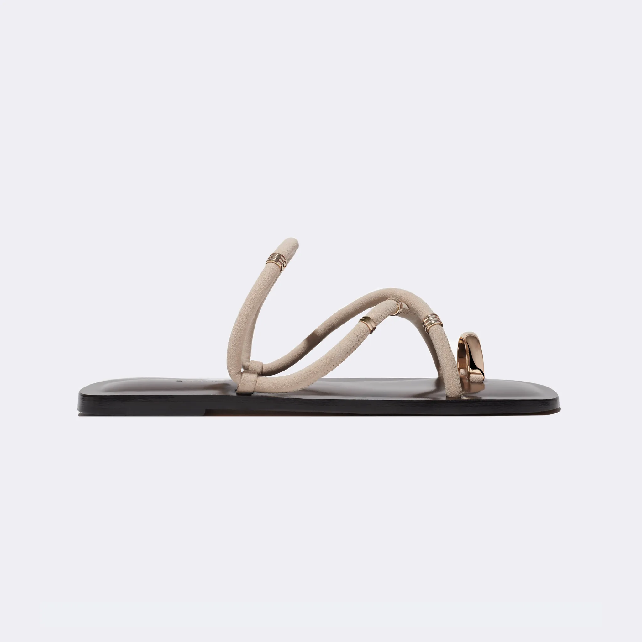 Laurie Bijoux in Cream Suede — Final Sale sold by Emme Parsons