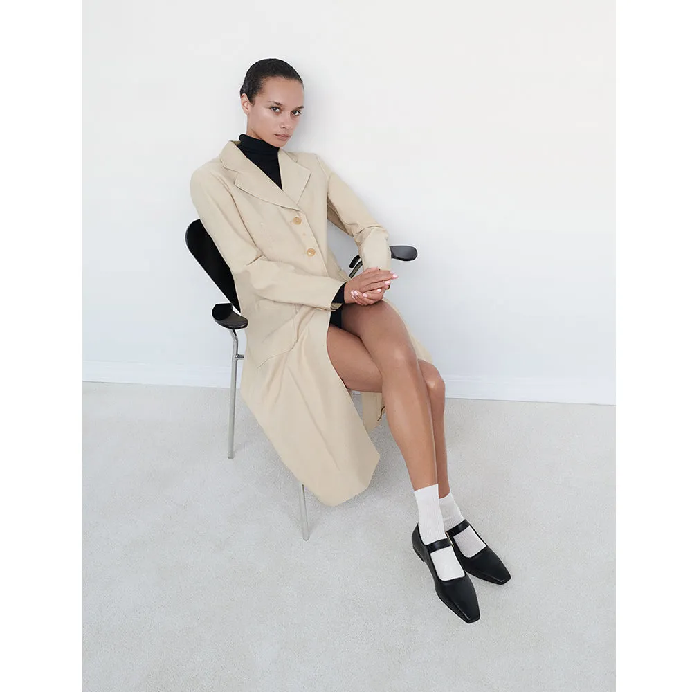 Tramonto Mary Jane in Black Calfskin sold by Emme Parsons product image thumbnail 2