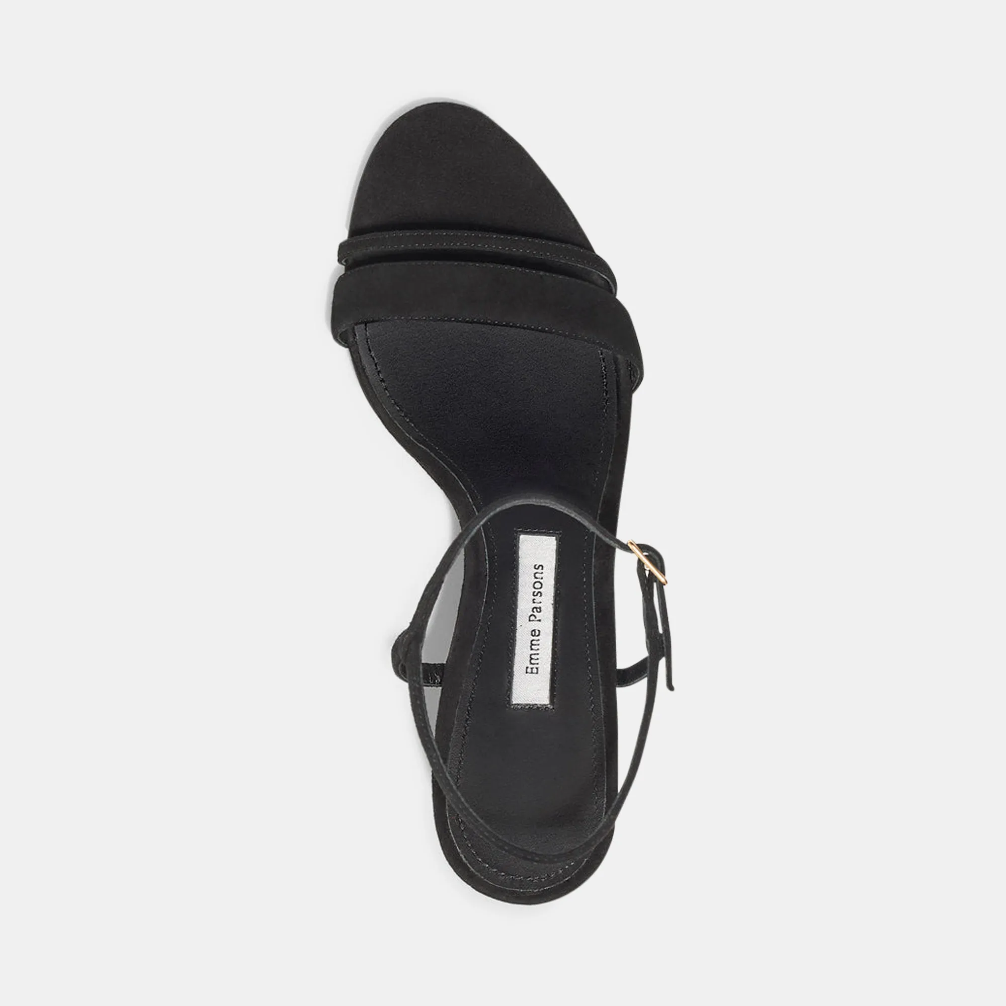 Simple Wedge in Black Suede sold by Emme Parsons product image thumbnail 3