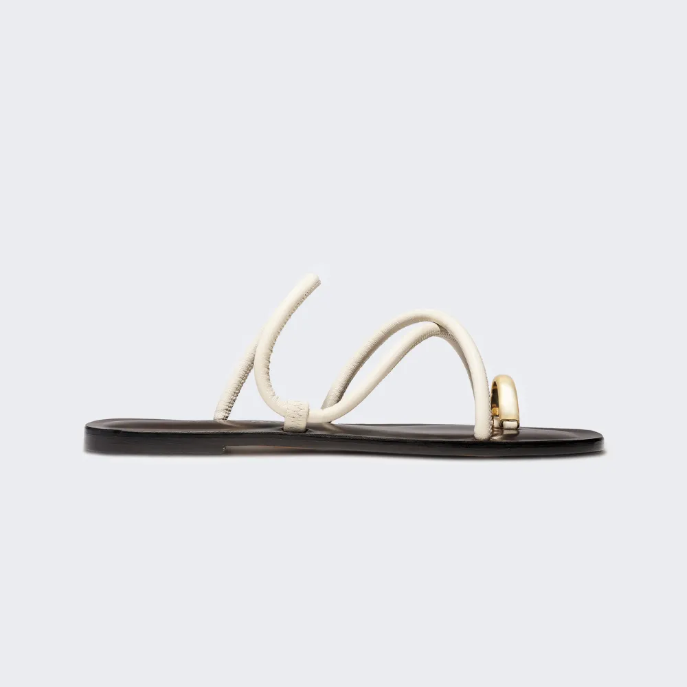 Laurie in Ivory Nappa sold by Emme Parsons