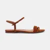 Simple Flat in Caramel Suede — Final Sale sold by Emme Parsons