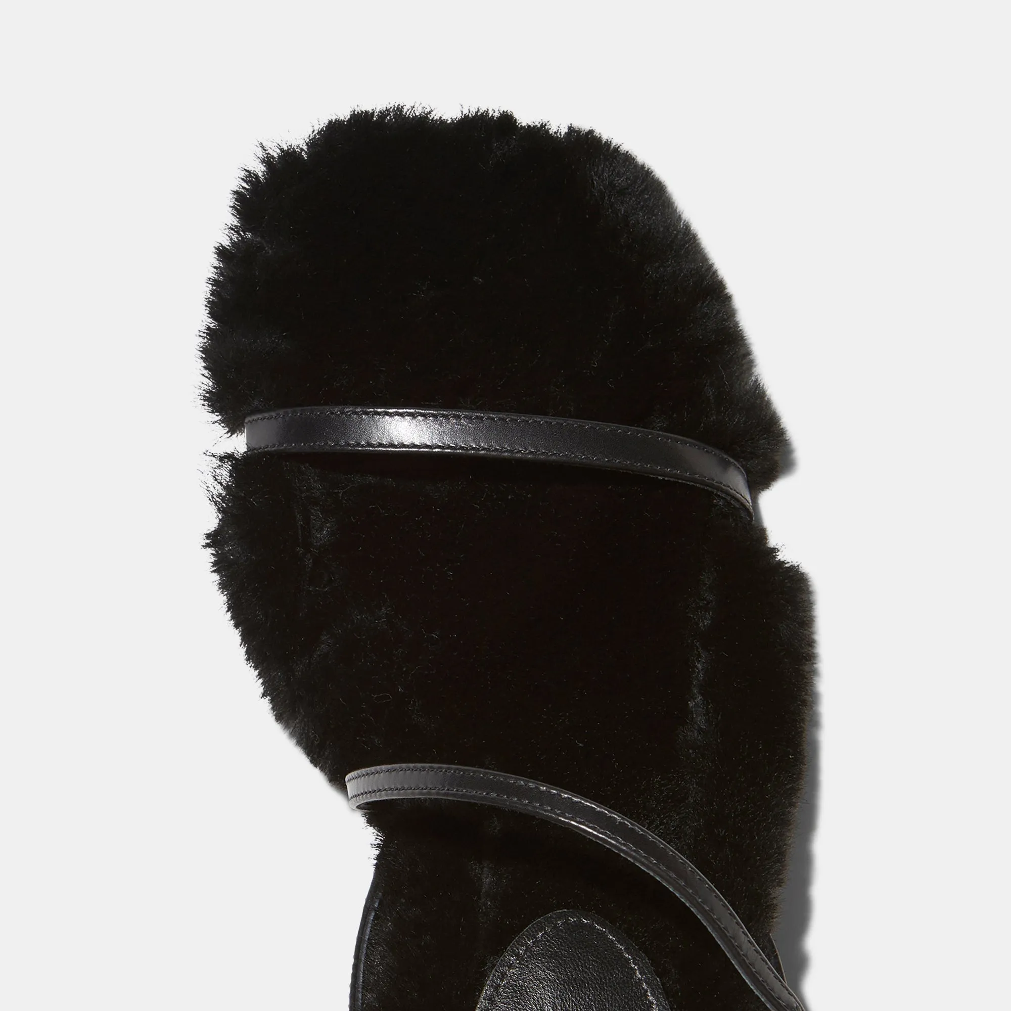 Hugo in Black Calf and Shearling — FINAL SALE sold by Emme Parsons product image thumbnail 2