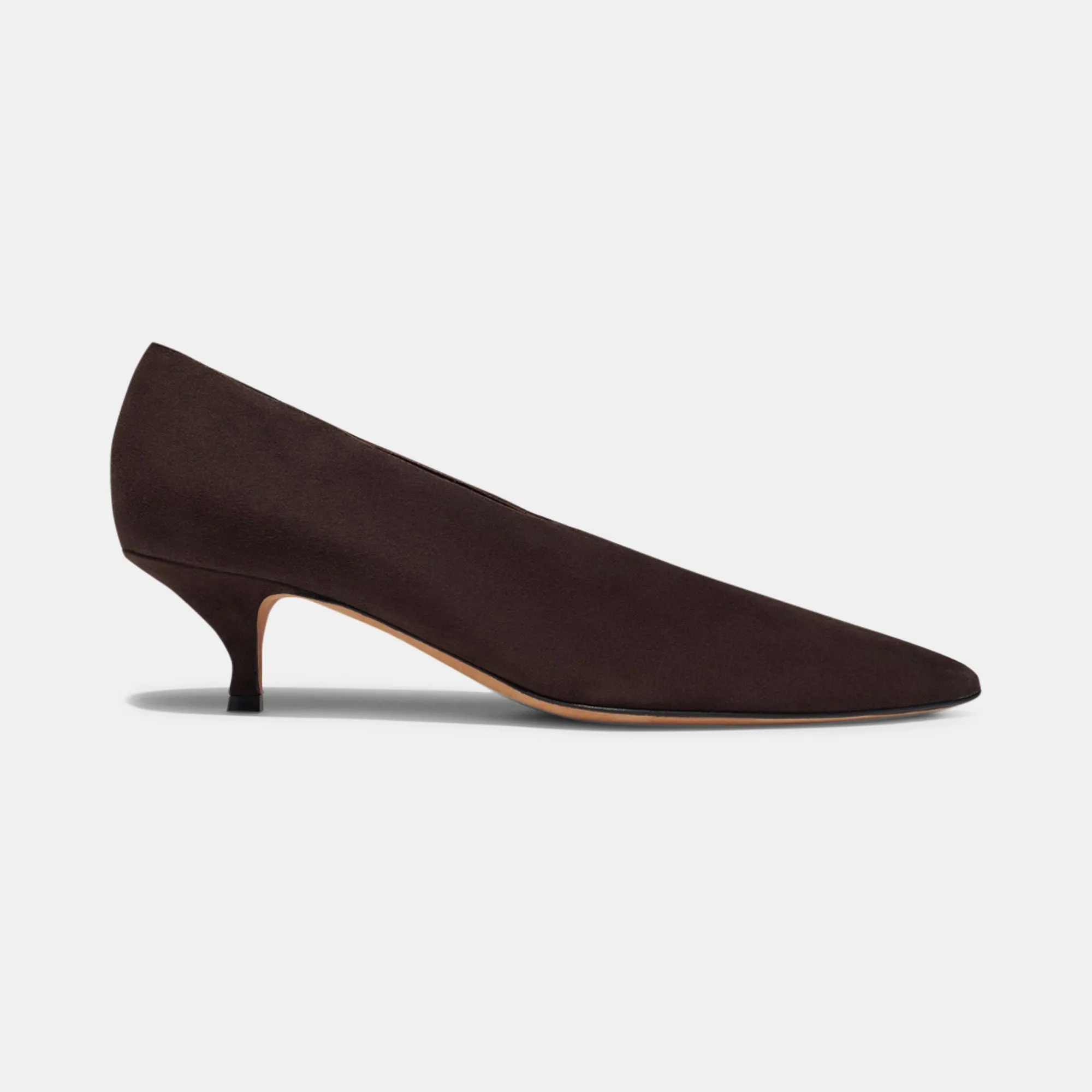 Veneto in Espresso Suede — ARCHIVE SAMPLE; FINAL SALE sold by Emme Parsons