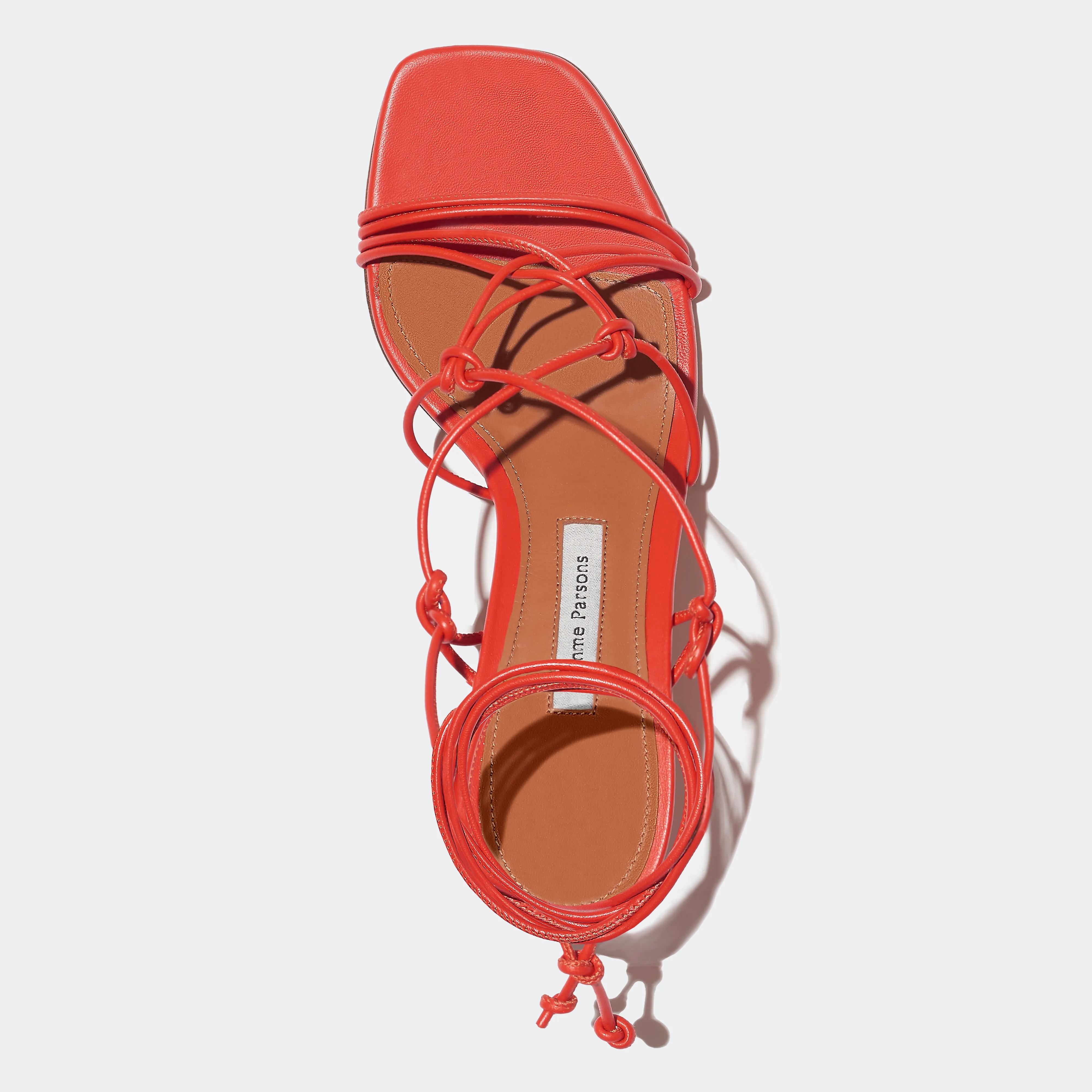 Festa in Red Nappa — ARCHIVE SAMPLE; FINAL SALE sold by Emme Parsons product image thumbnail 3