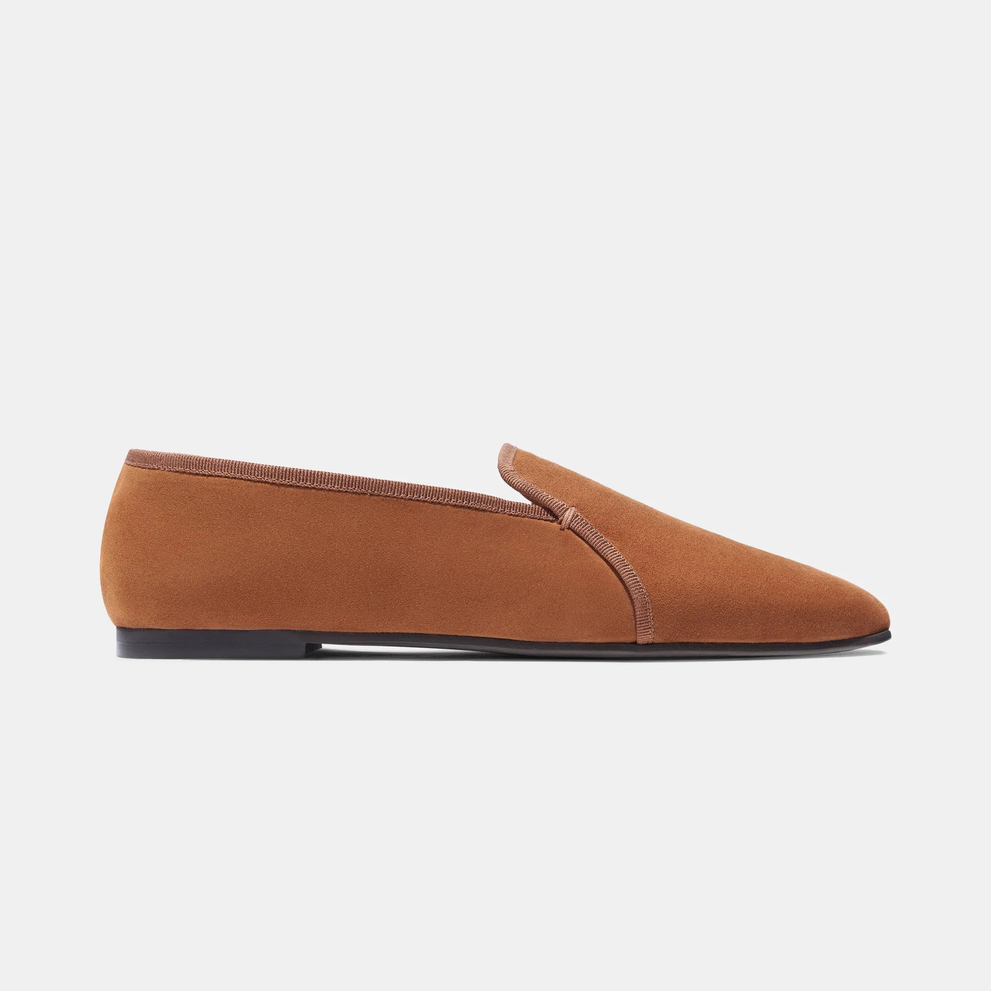 Spencer in Caramel Suede — ARCHIVE SAMPLE; FINAL SALE sold by Emme Parsons