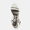 Simple Block Heel in Ivory Nappa — Final Sale sold by Emme Parsons