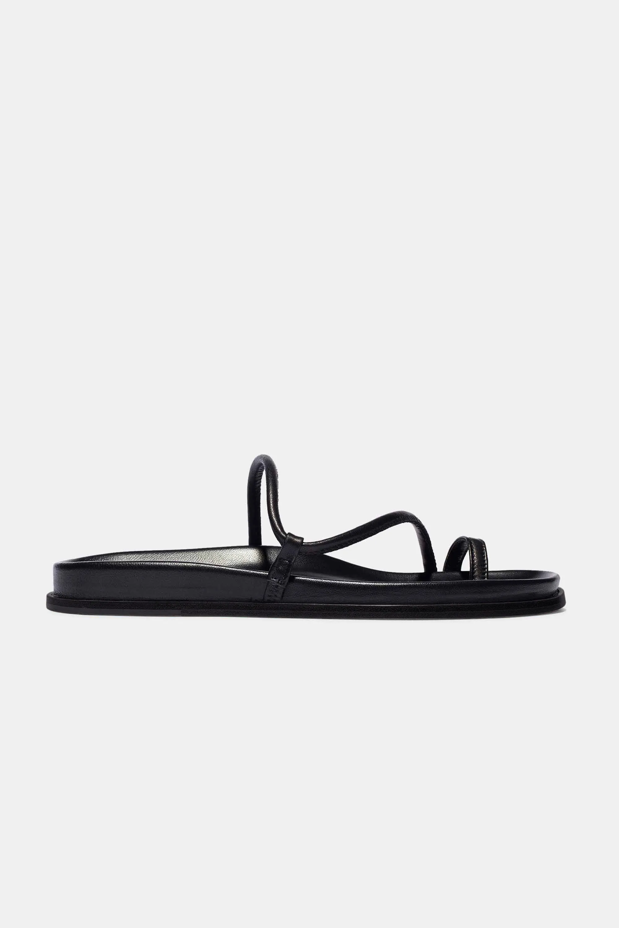 Bari in Black Nappa with Black Sole — Exclusive sold by Emme Parsons