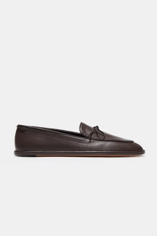 Parker Moccasin in Espresso Nappa sold by Emme Parsons