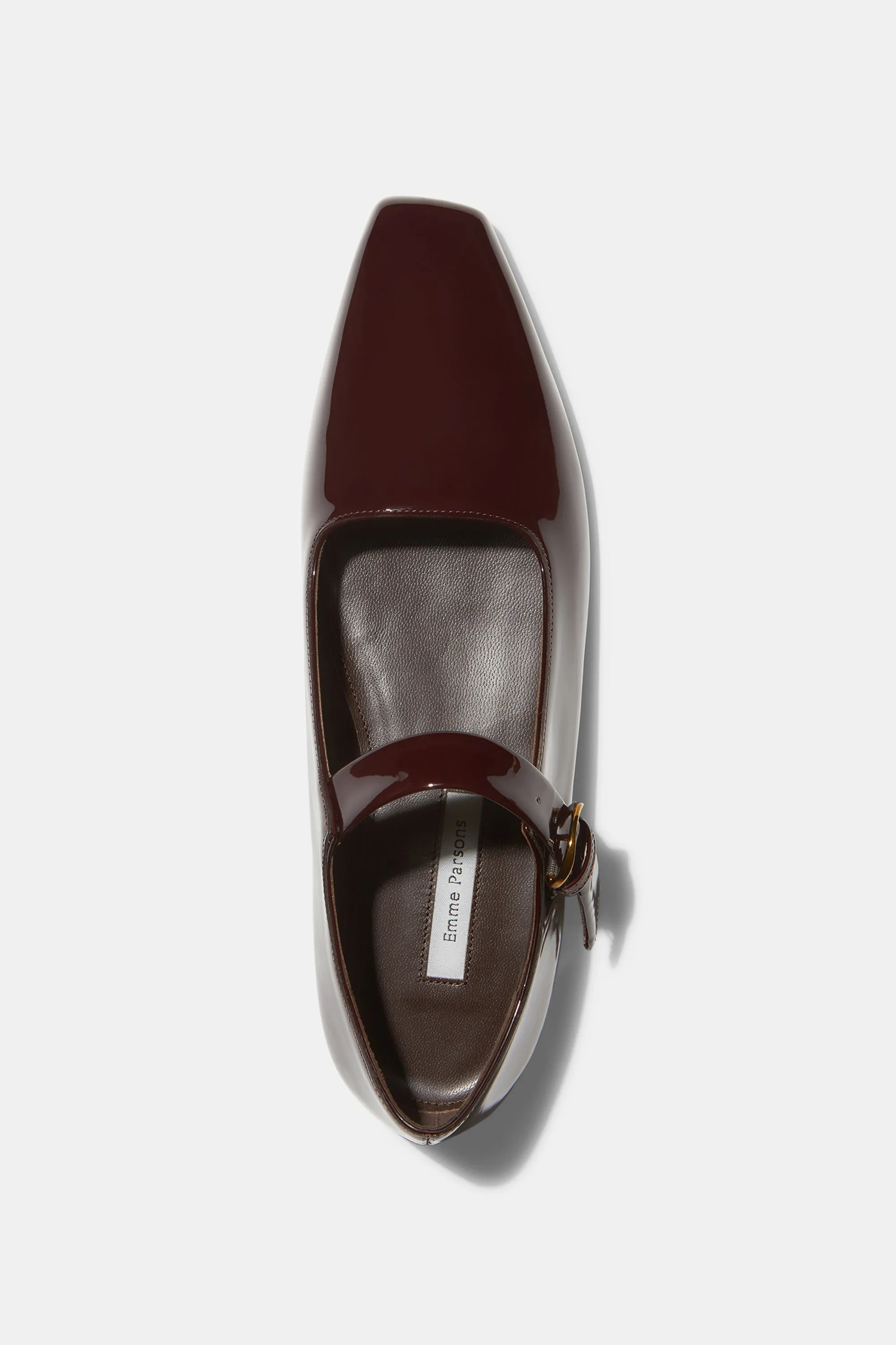 Tramonto Mary Jane in Burgundy Patent — FINAL SALE sold by Emme Parsons product image thumbnail 4