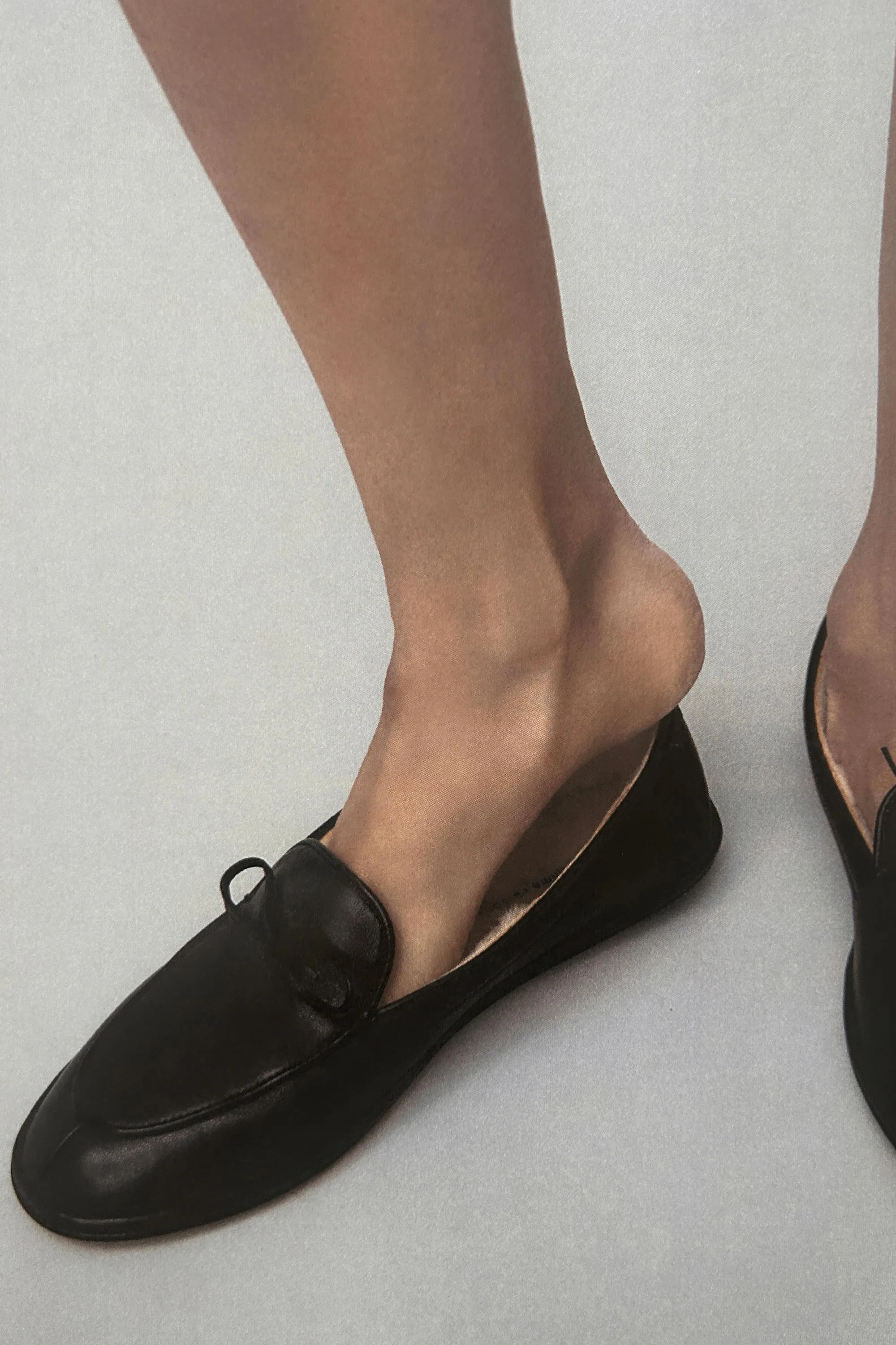 Parker Moccasin in Black Shearling Calf sold by Emme Parsons product image thumbnail 2