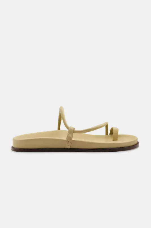 Bari in Butter Yellow Nappa — ARCHIVE SAMPLE; FINAL SALE sold by Emme Parsons