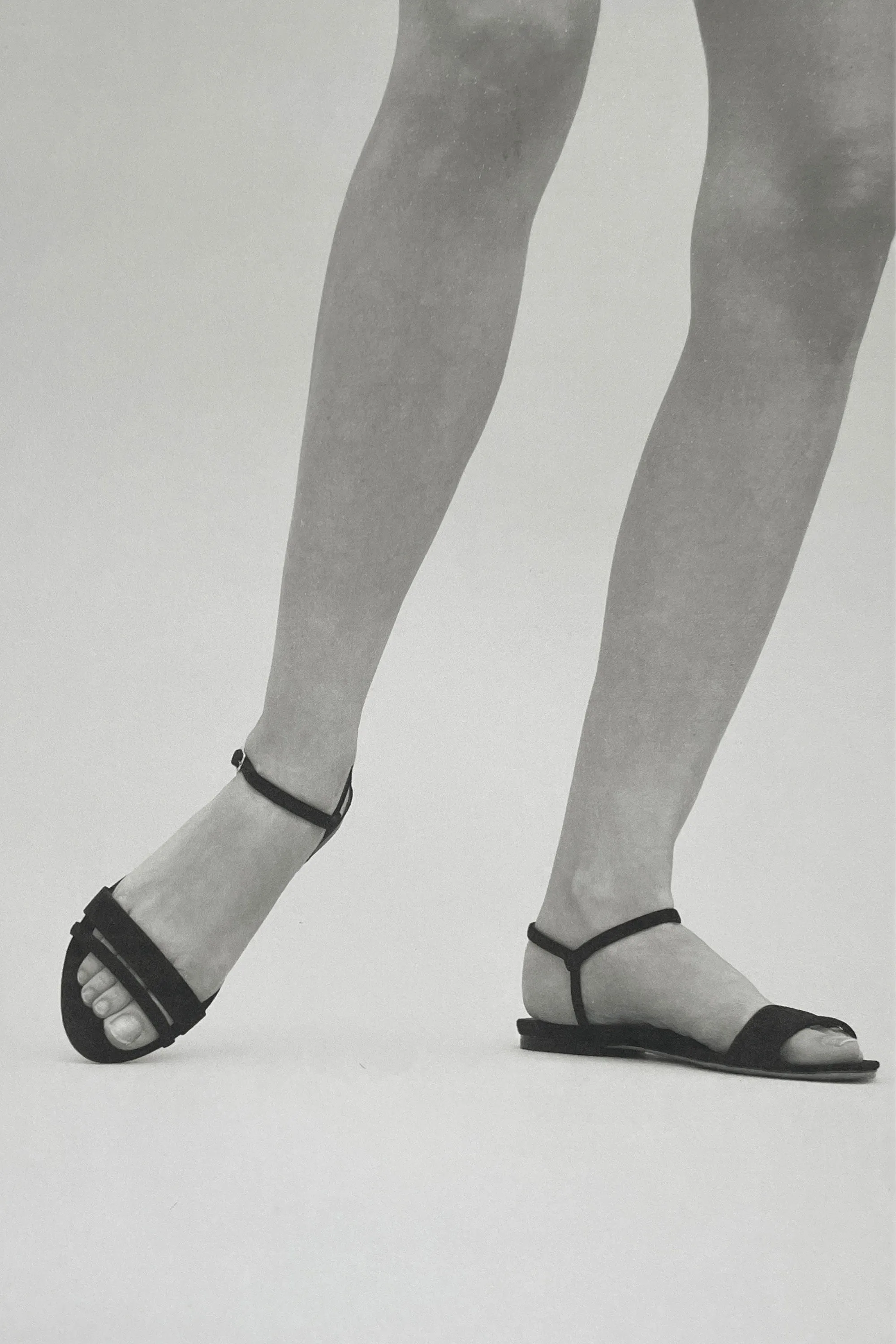 Simple Flat in Black Suede — ARCHIVE SAMPLE; FINAL SALE sold by Emme Parsons product image thumbnail 2