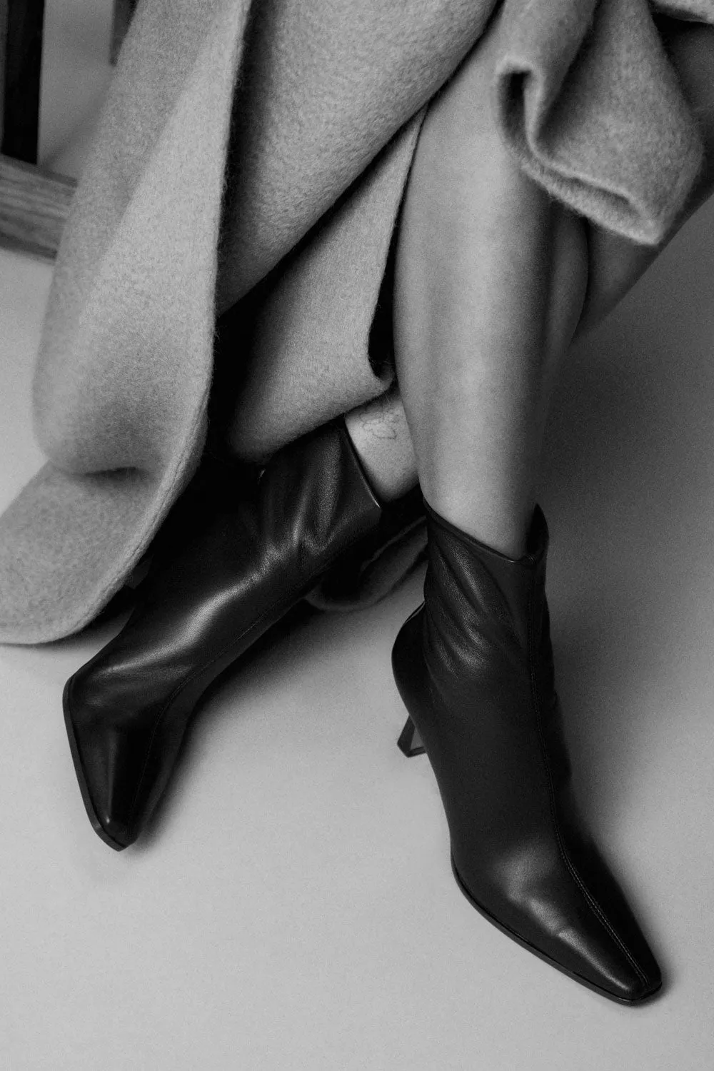 Stretch Boot in Black Nappa — ARCHIVE SAMPLE; FINAL SALE sold by Emme Parsons product image thumbnail 2