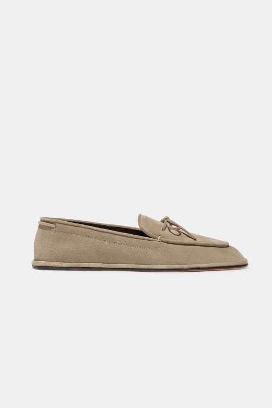 Parker in Tan Suede made by Emme Parsons