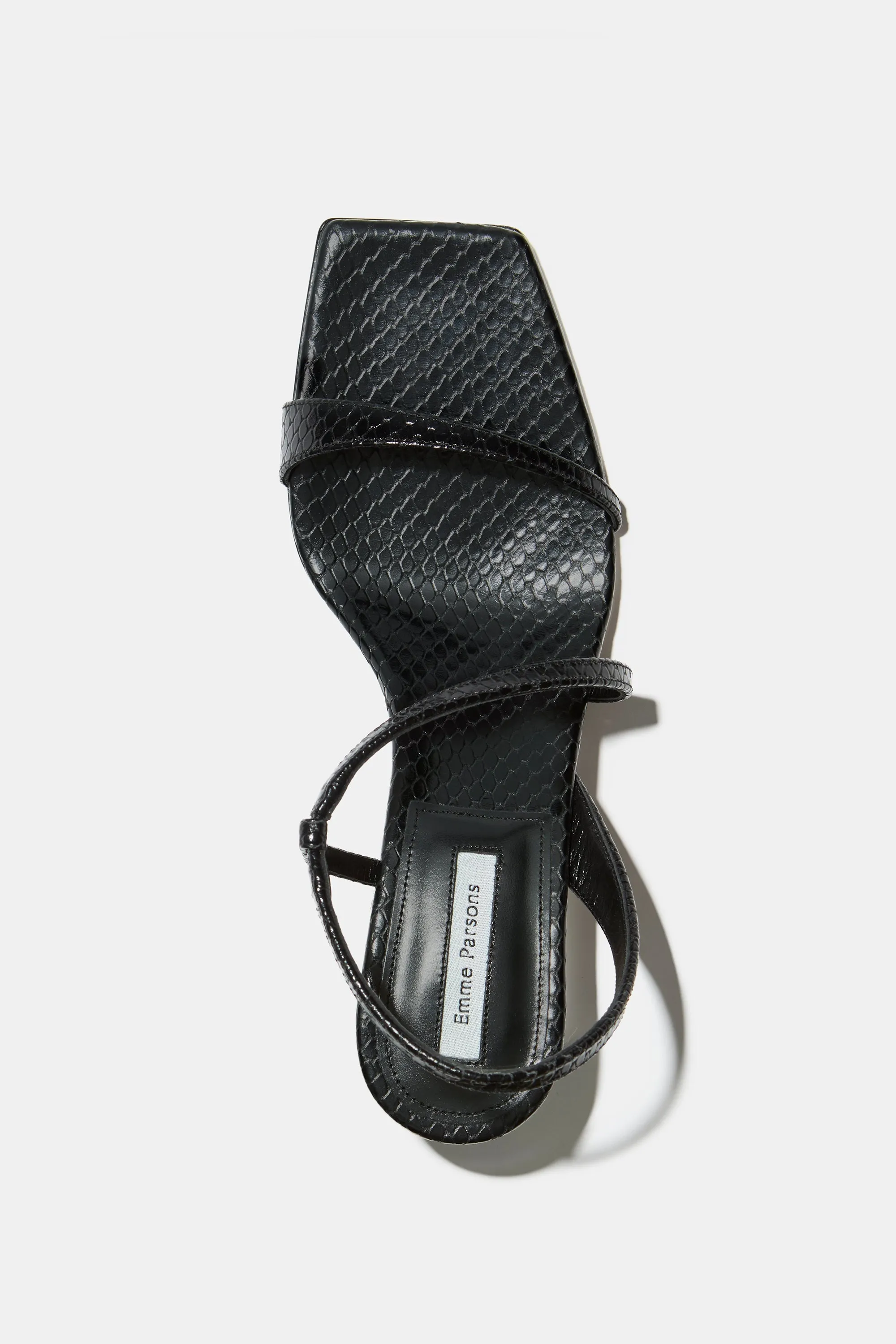 Delicat in Black Embossed Snake sold by Emme Parsons product image thumbnail 2