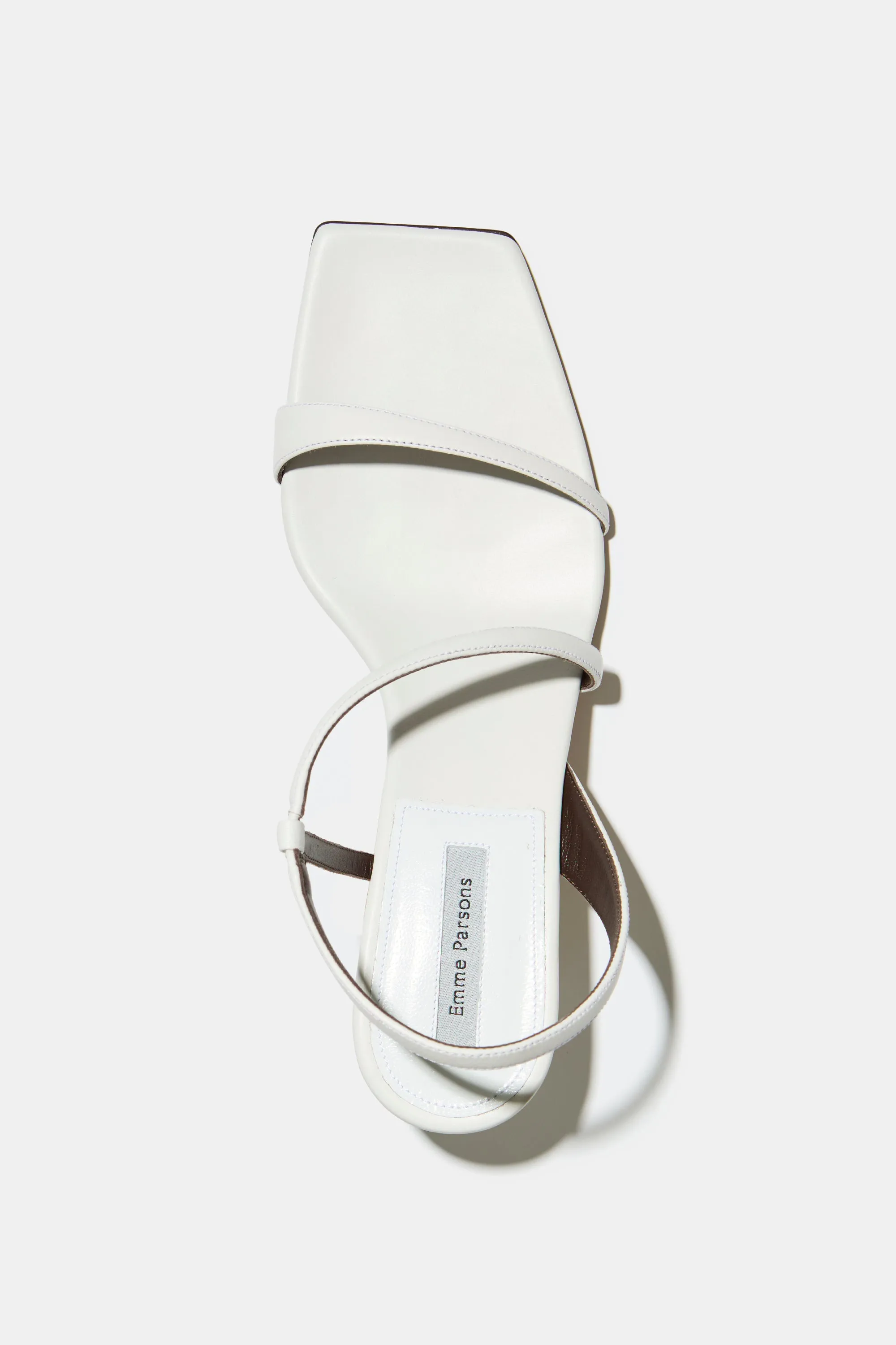 Delicat in Optic White Nappa sold by Emme Parsons product image thumbnail 2