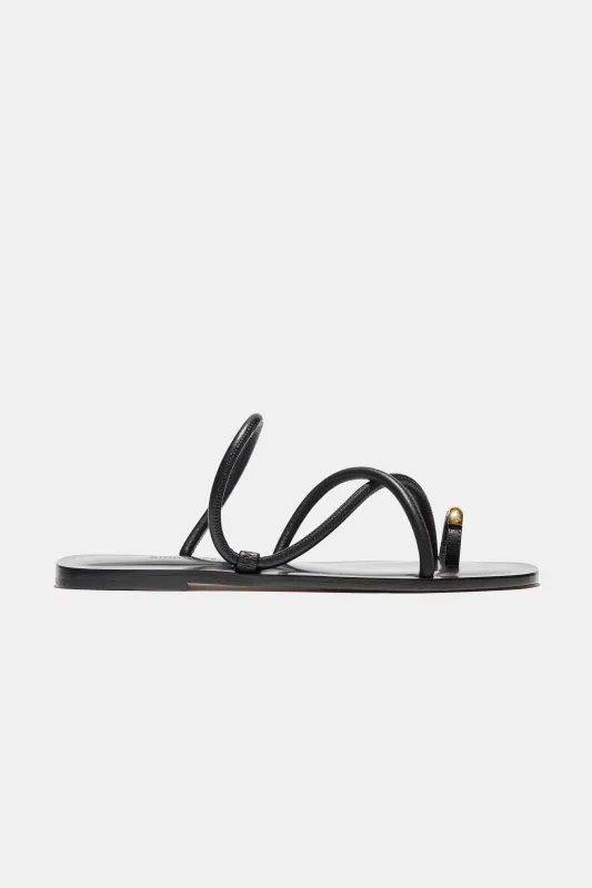 New Laurie in Black Nappa Plongé made by Emme Parsons