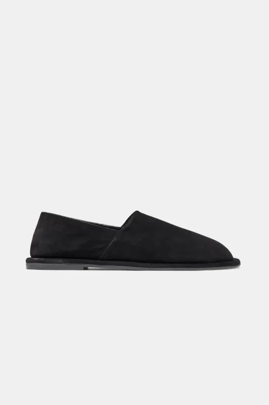 Monroe in Black Suede made by Emme Parsons