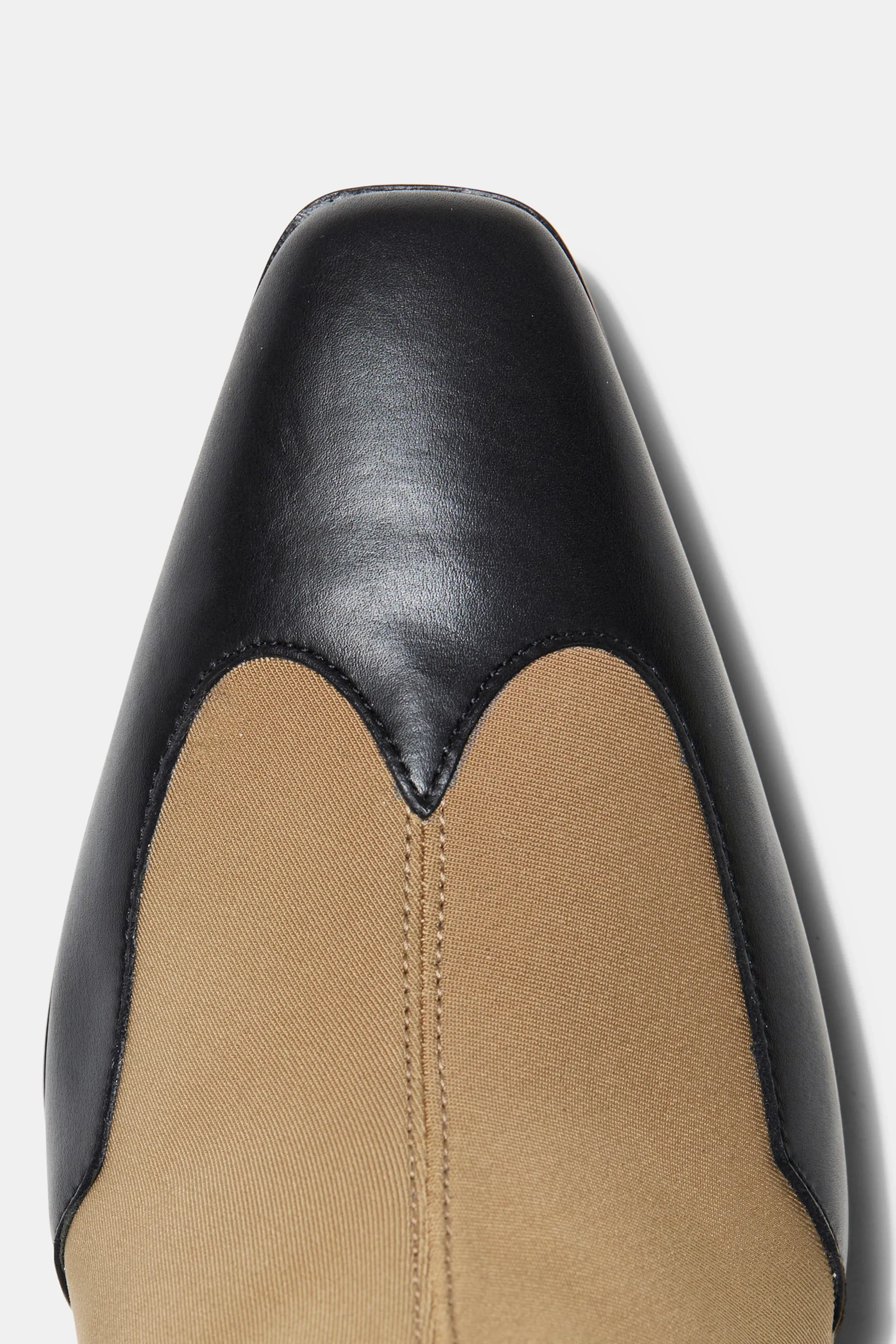 Western Stretch Boot in Tan Grosgrain sold by Emme Parsons product image thumbnail 3