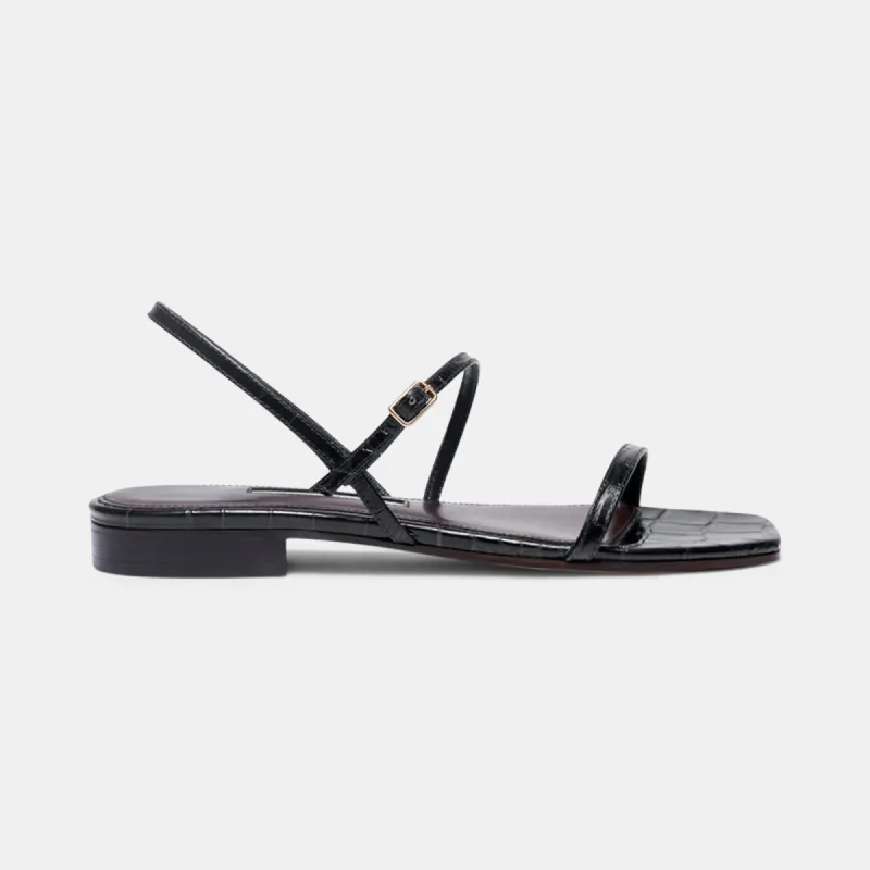 Hope in Black Embossed Croc sold by Emme Parsons