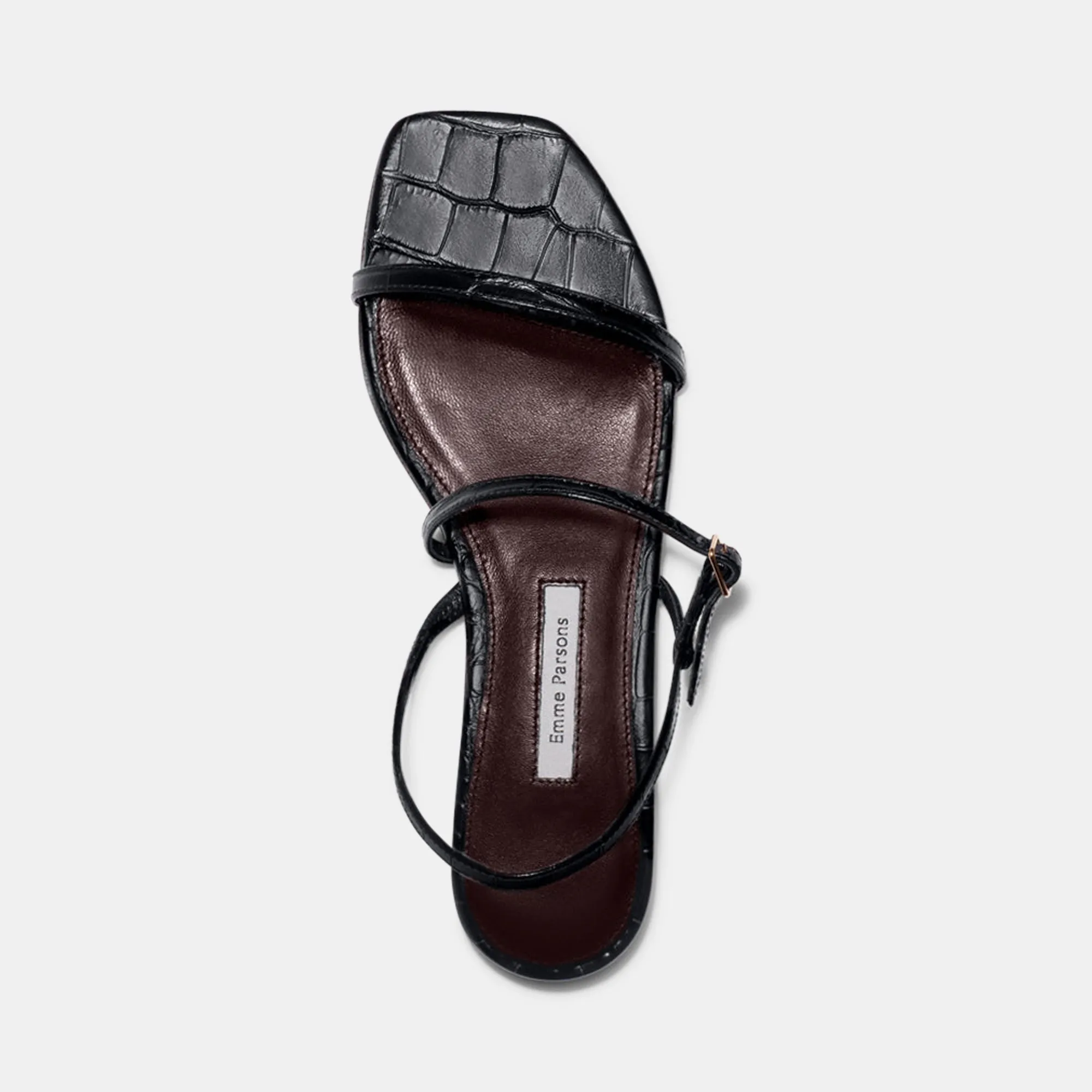Hope in Black Embossed Croc — FINAL SALE sold by Emme Parsons product image thumbnail 2