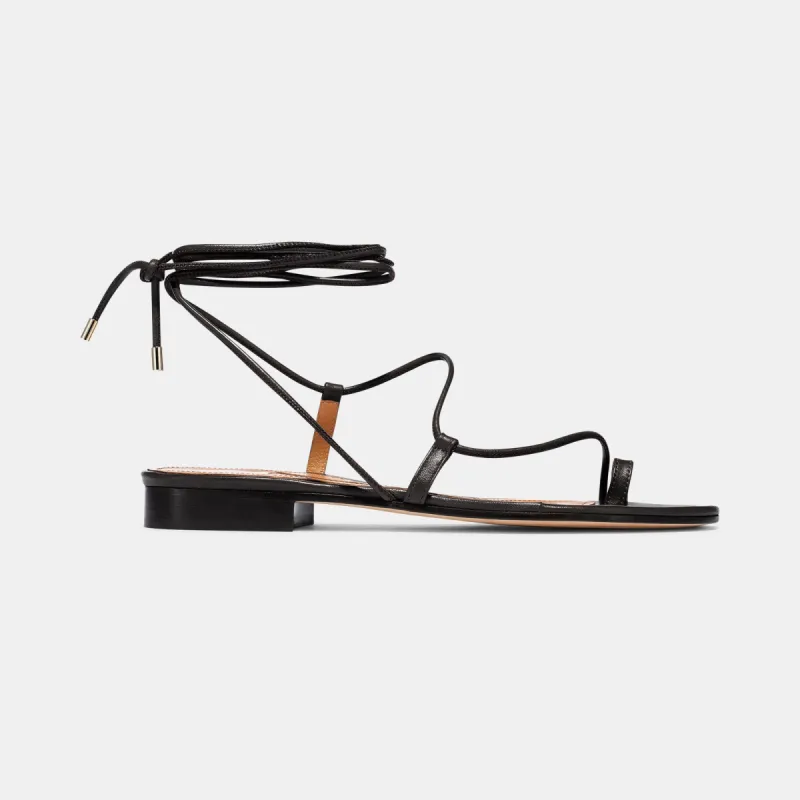 Susan in Black Plongé Nappa made by Emme Parsons