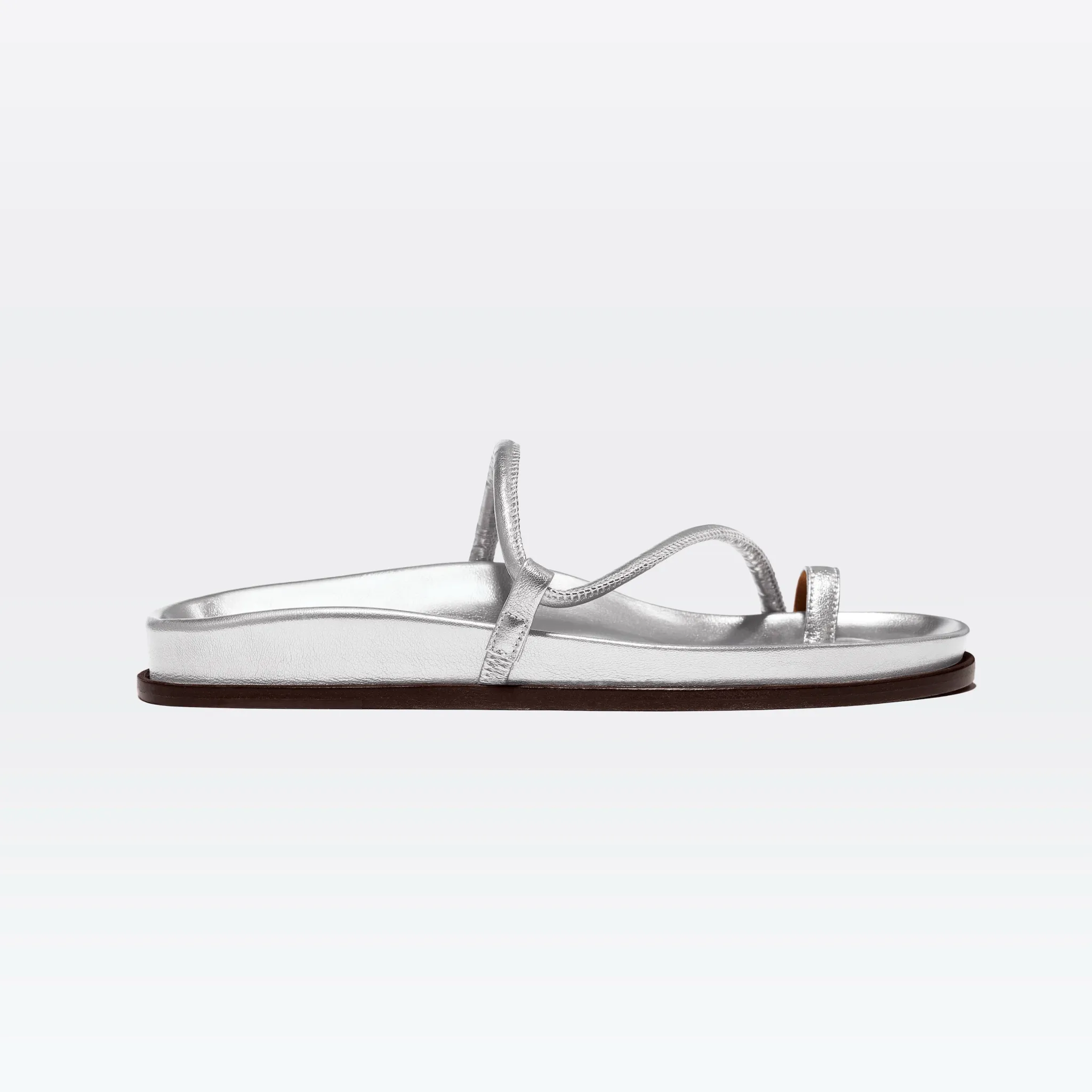 Bari in Silver Nappa sold by Emme Parsons