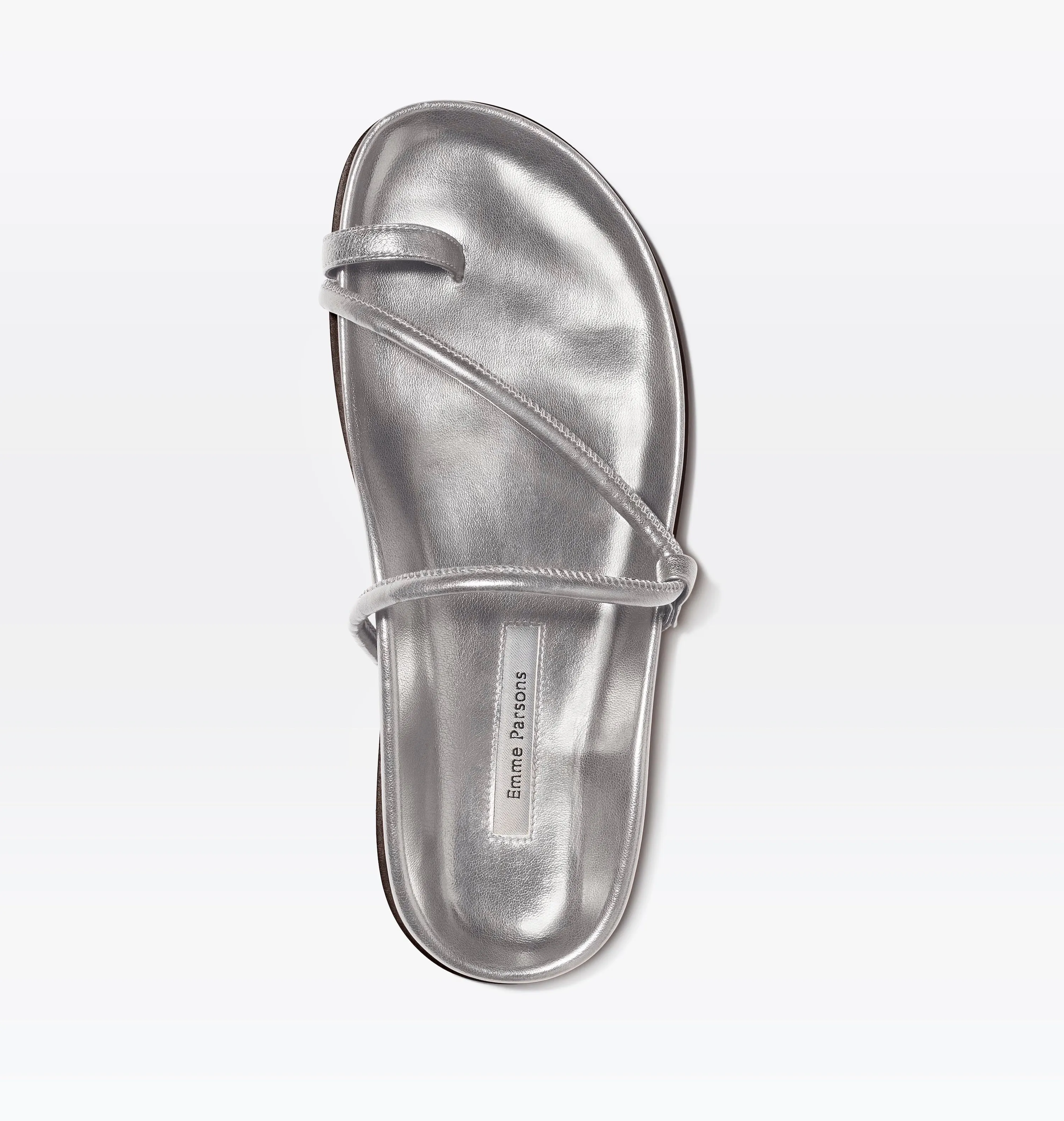Bari in Silver Nappa sold by Emme Parsons product image thumbnail 3