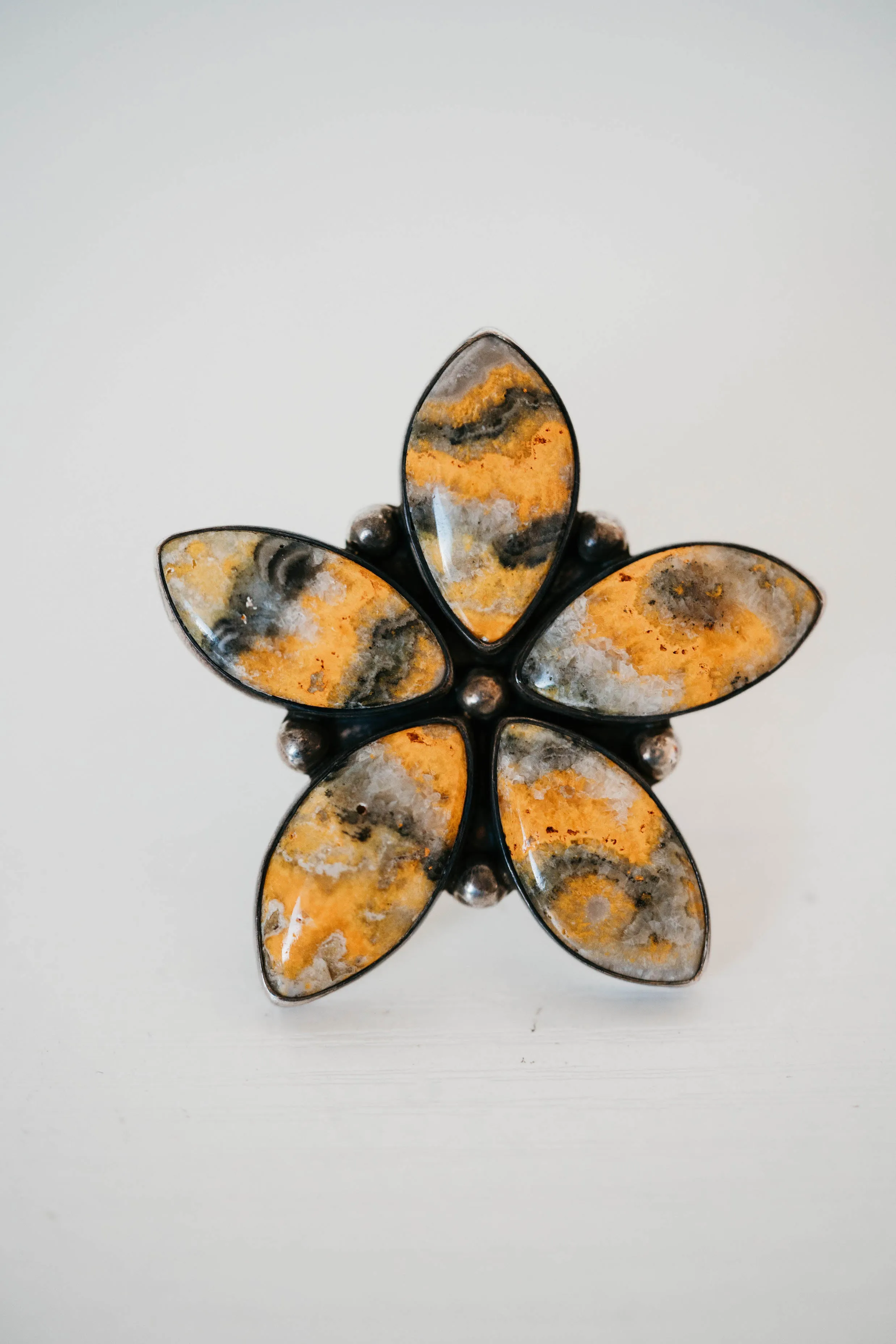 Bumble Ring #2 | Bumblebee Jasper- FINAL SALE sold by Goldie Lew