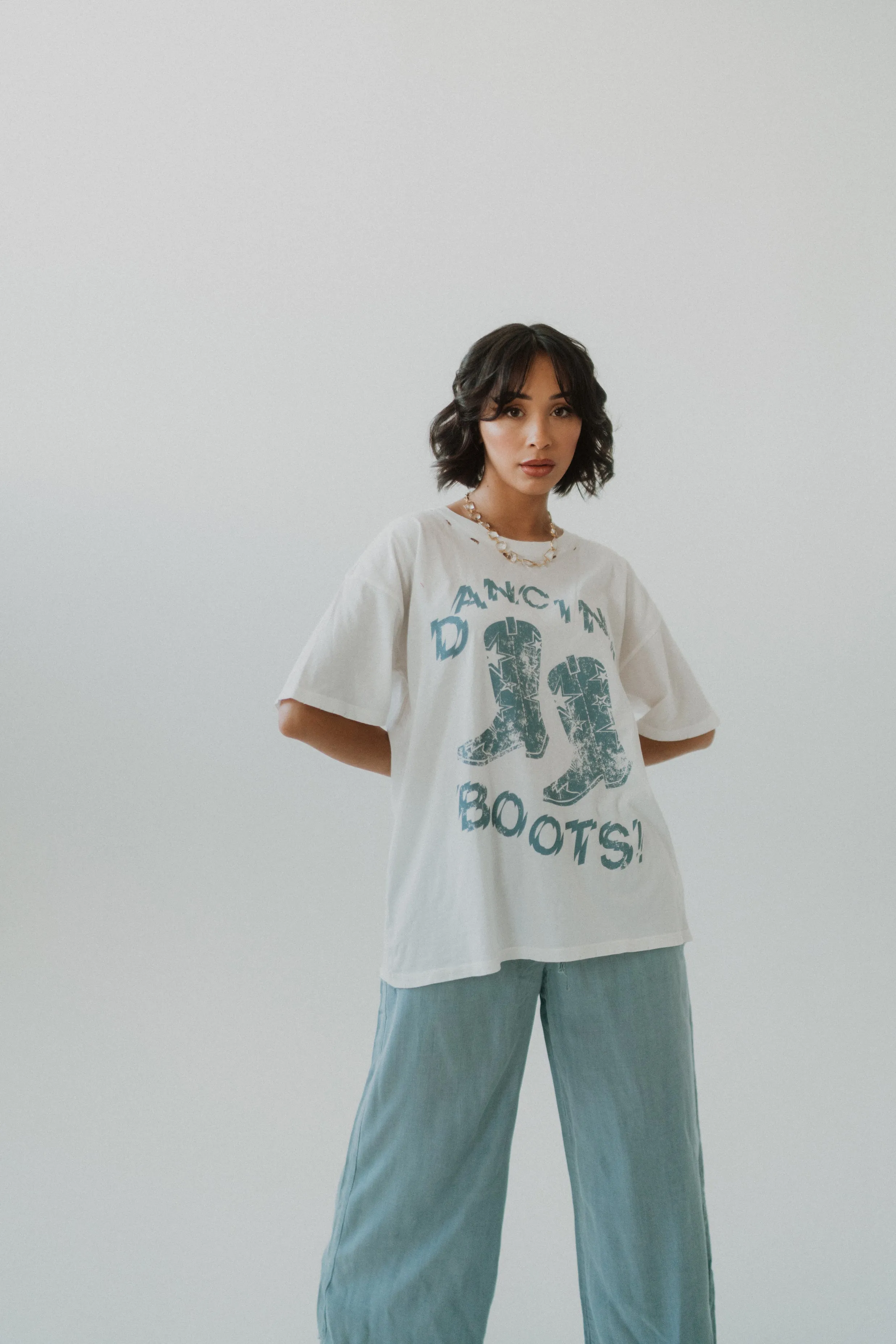 Dancin' Boots T-Shirt sold by Goldie Lew