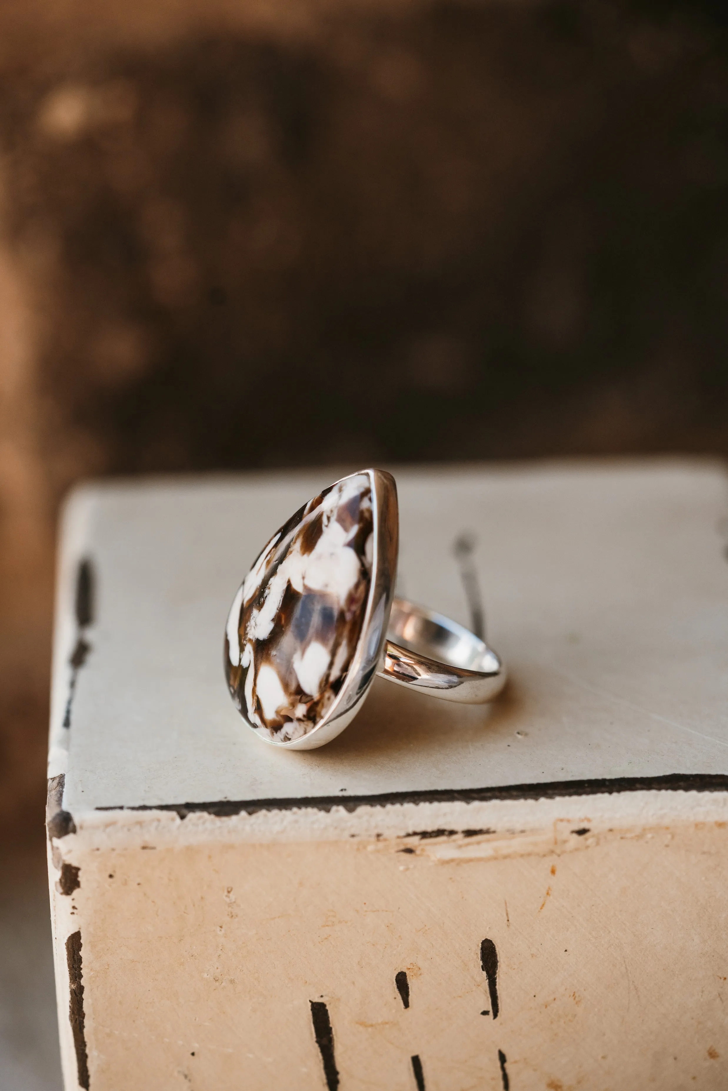 JoJo Ring | Peanutwood Jasper sold by Goldie Lew product image thumbnail 2