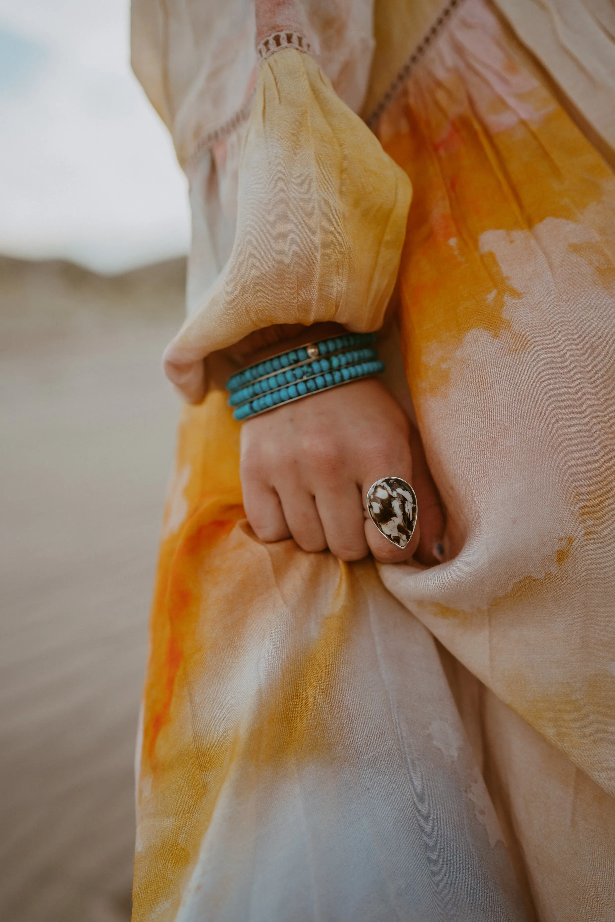 JoJo Ring | Peanutwood Jasper sold by Goldie Lew product image thumbnail 4