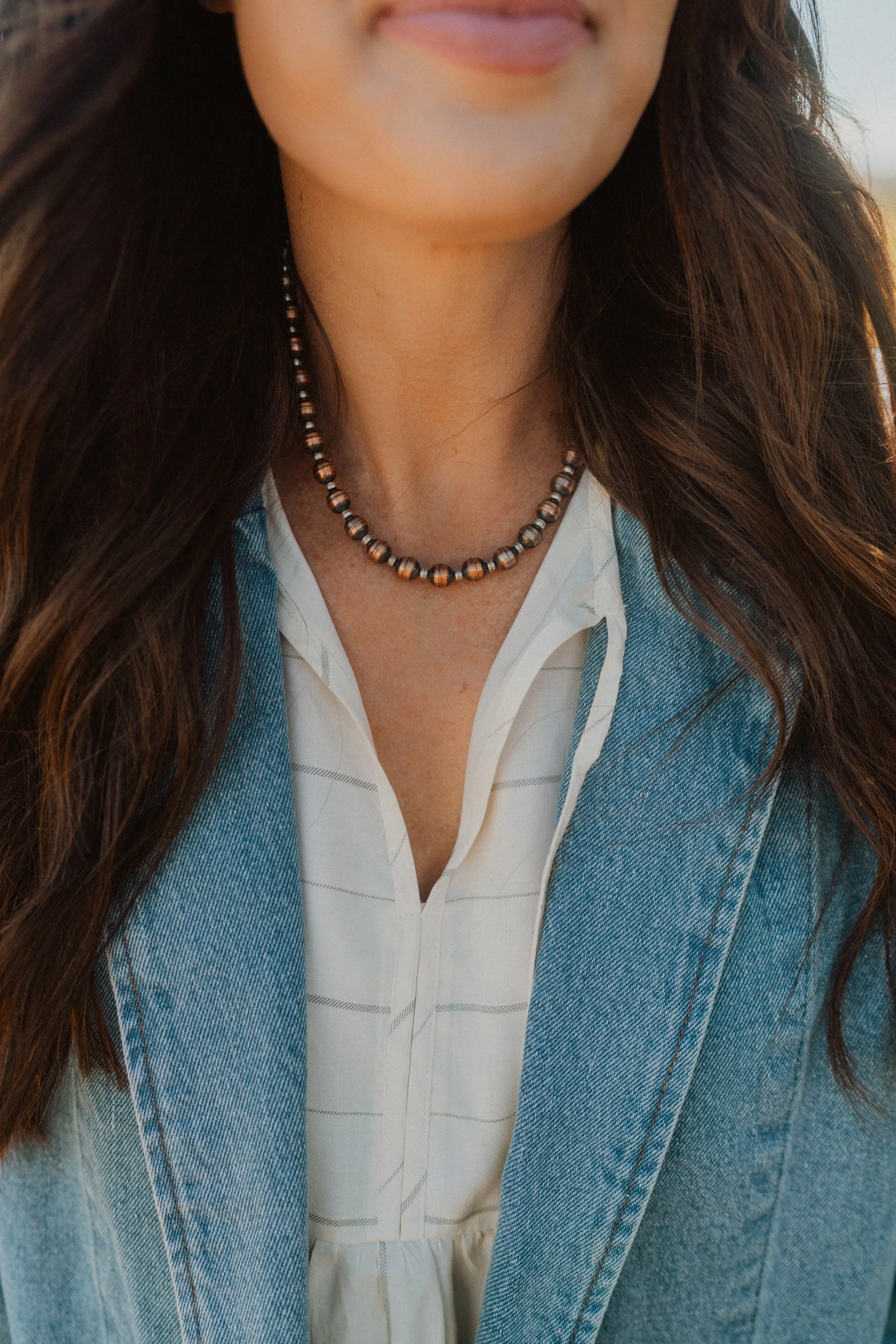 Copper Myla Necklace sold by Goldie Lew product image thumbnail 2