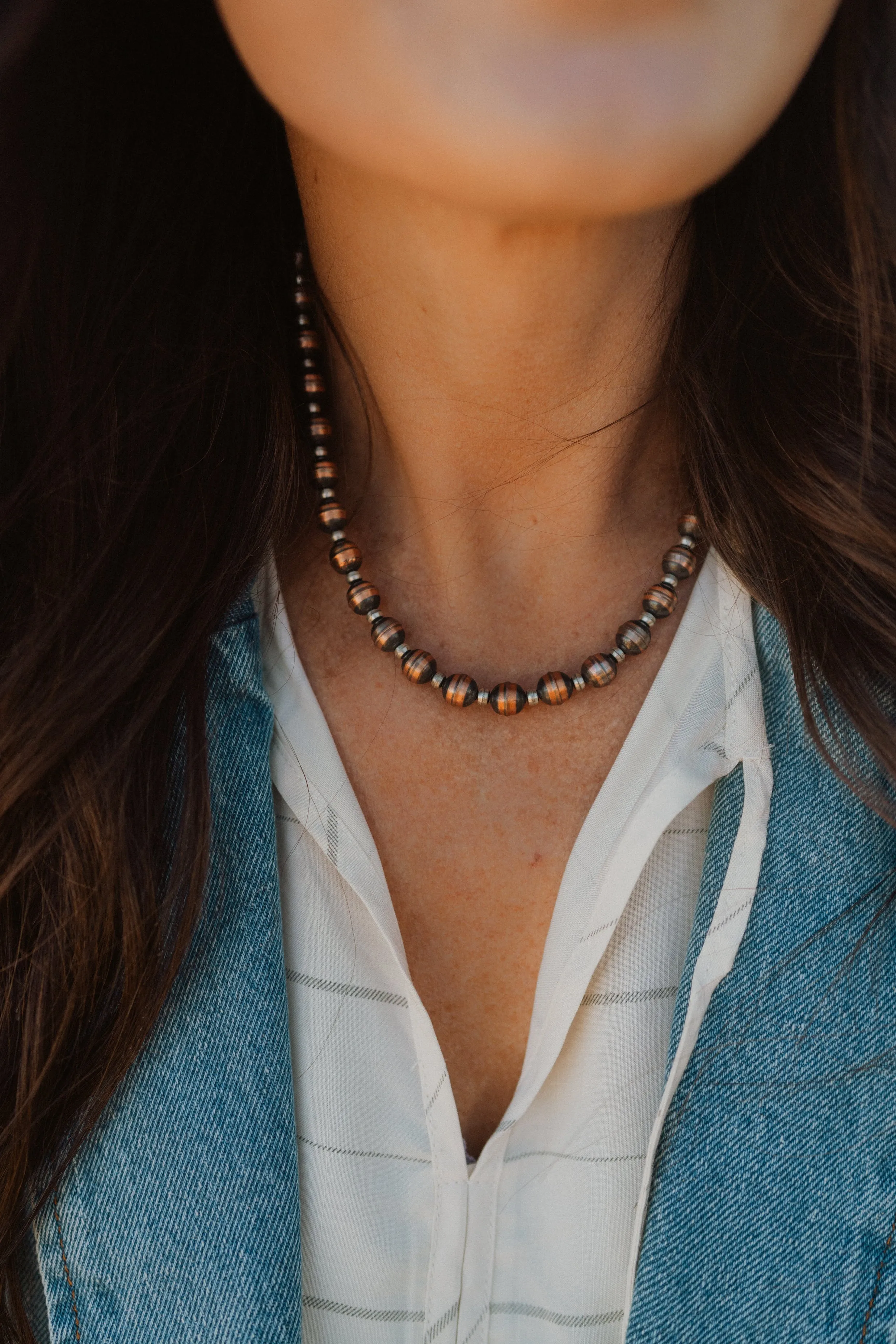 Copper Myla Necklace sold by Goldie Lew product image thumbnail 3